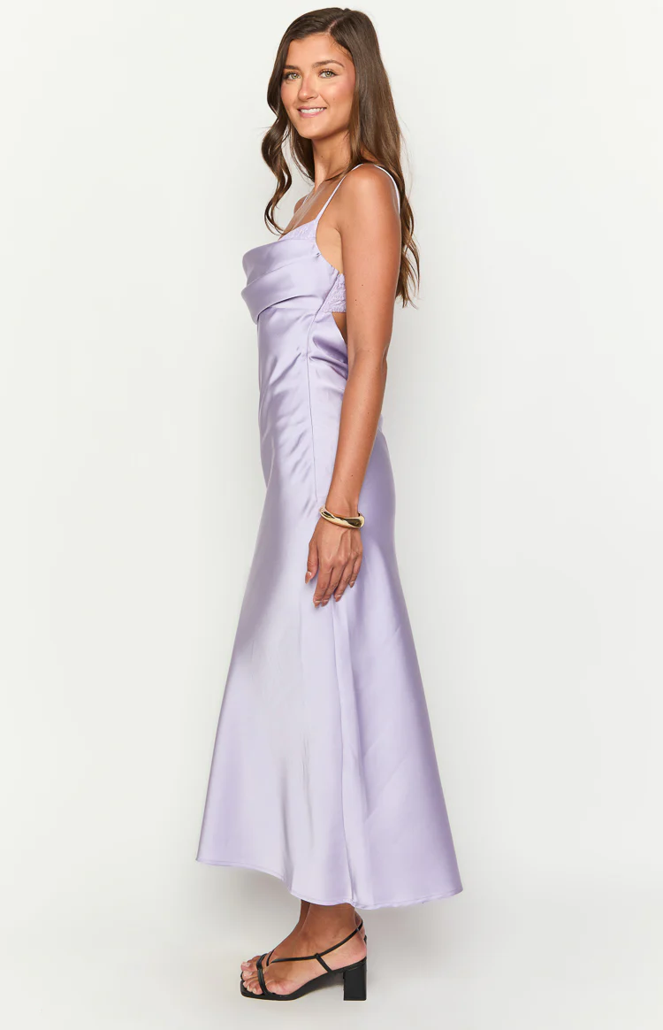 Matika Purple Maxi Dress