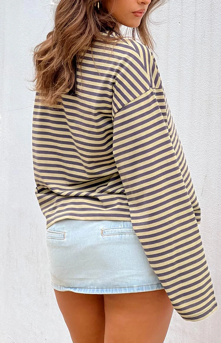 Lioness Rhode Light Denim Mini Skirt