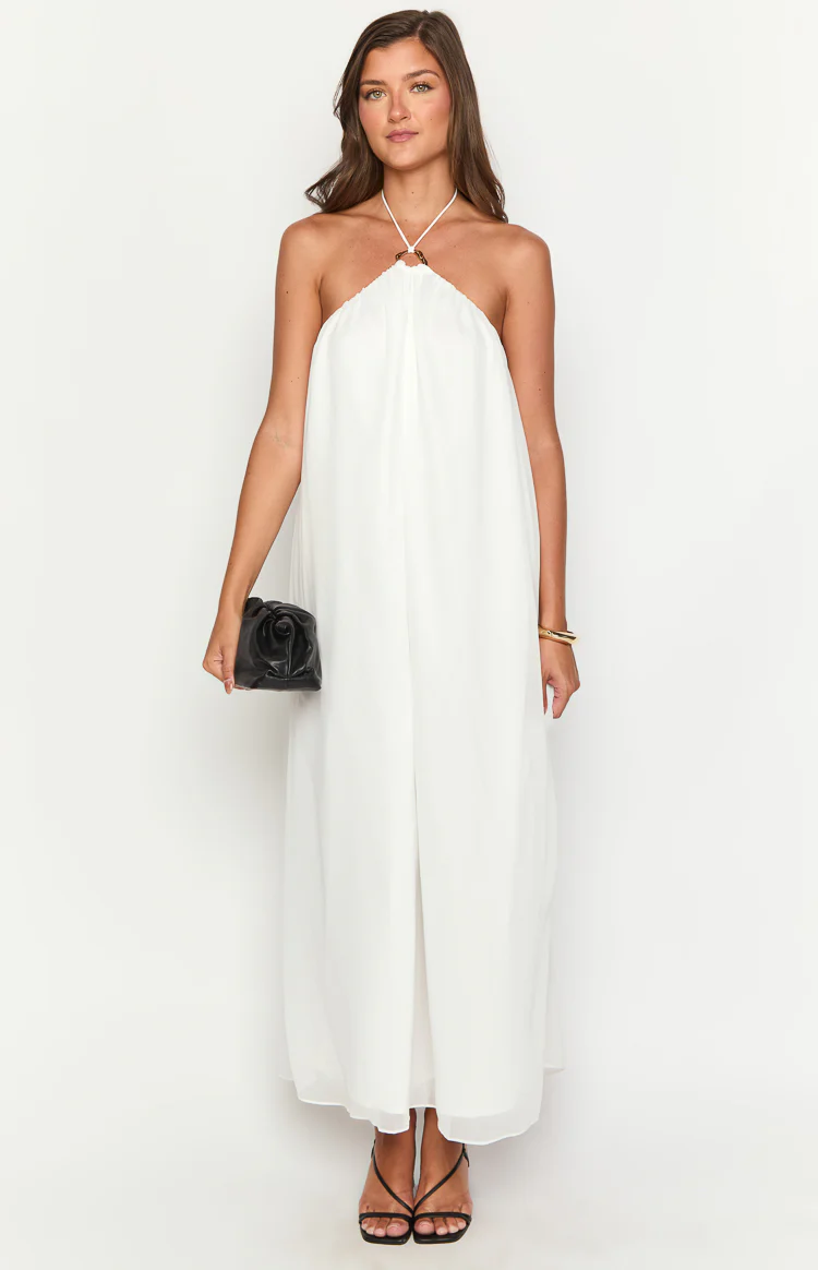 Eric White Maxi Dress