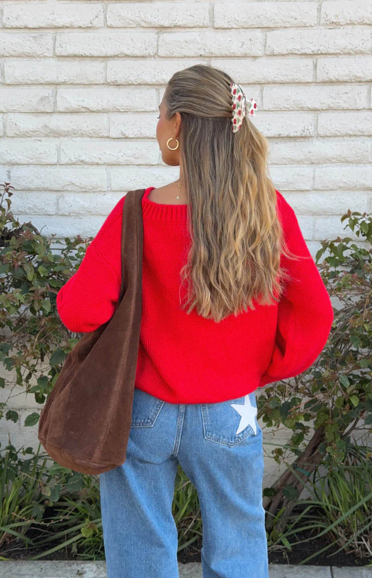 Chapman Red Sweater
