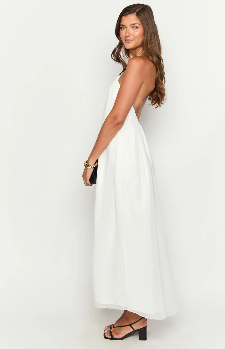 Eric White Maxi Dress