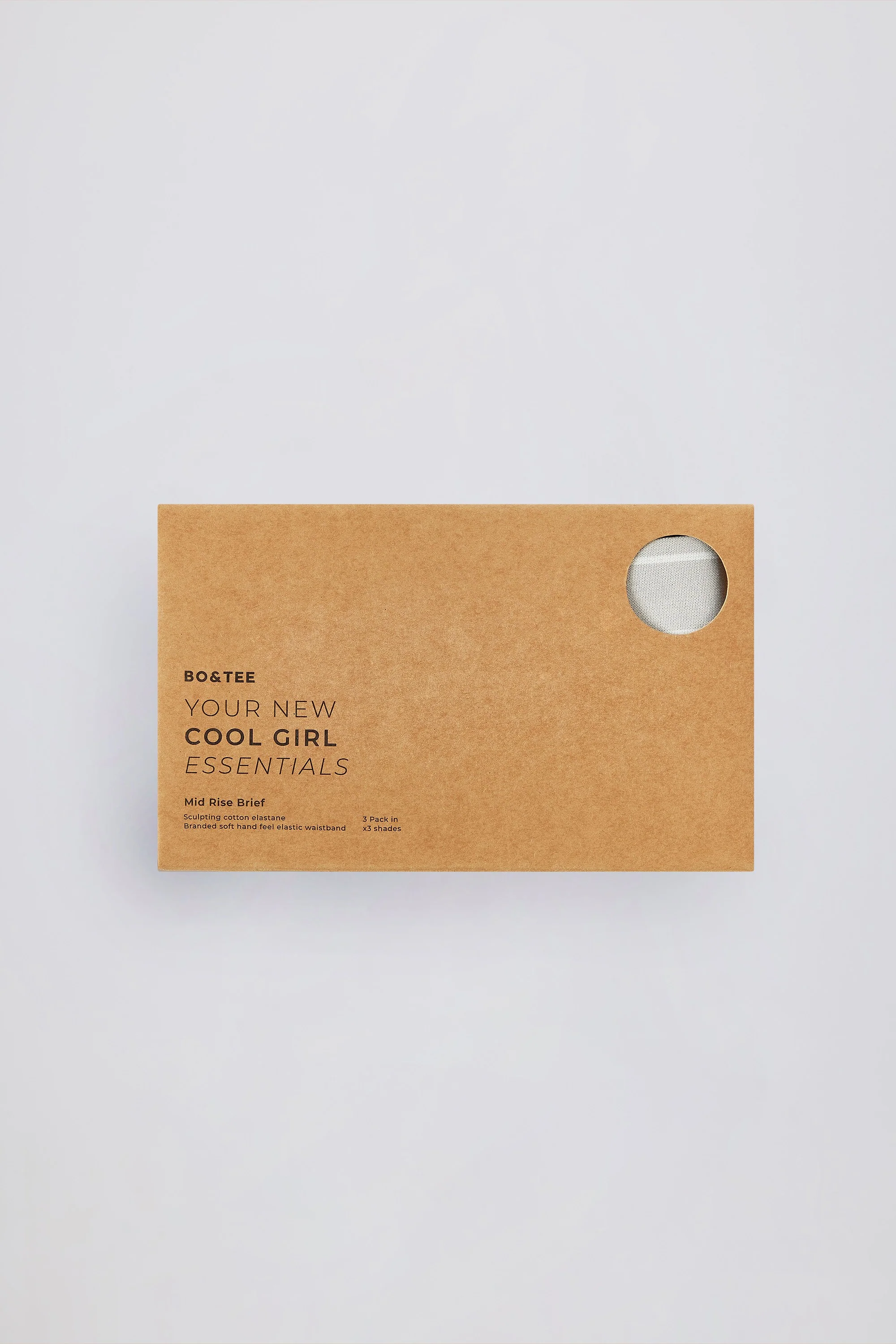 High-Waist Cheeky Briefs Bundle in Multi