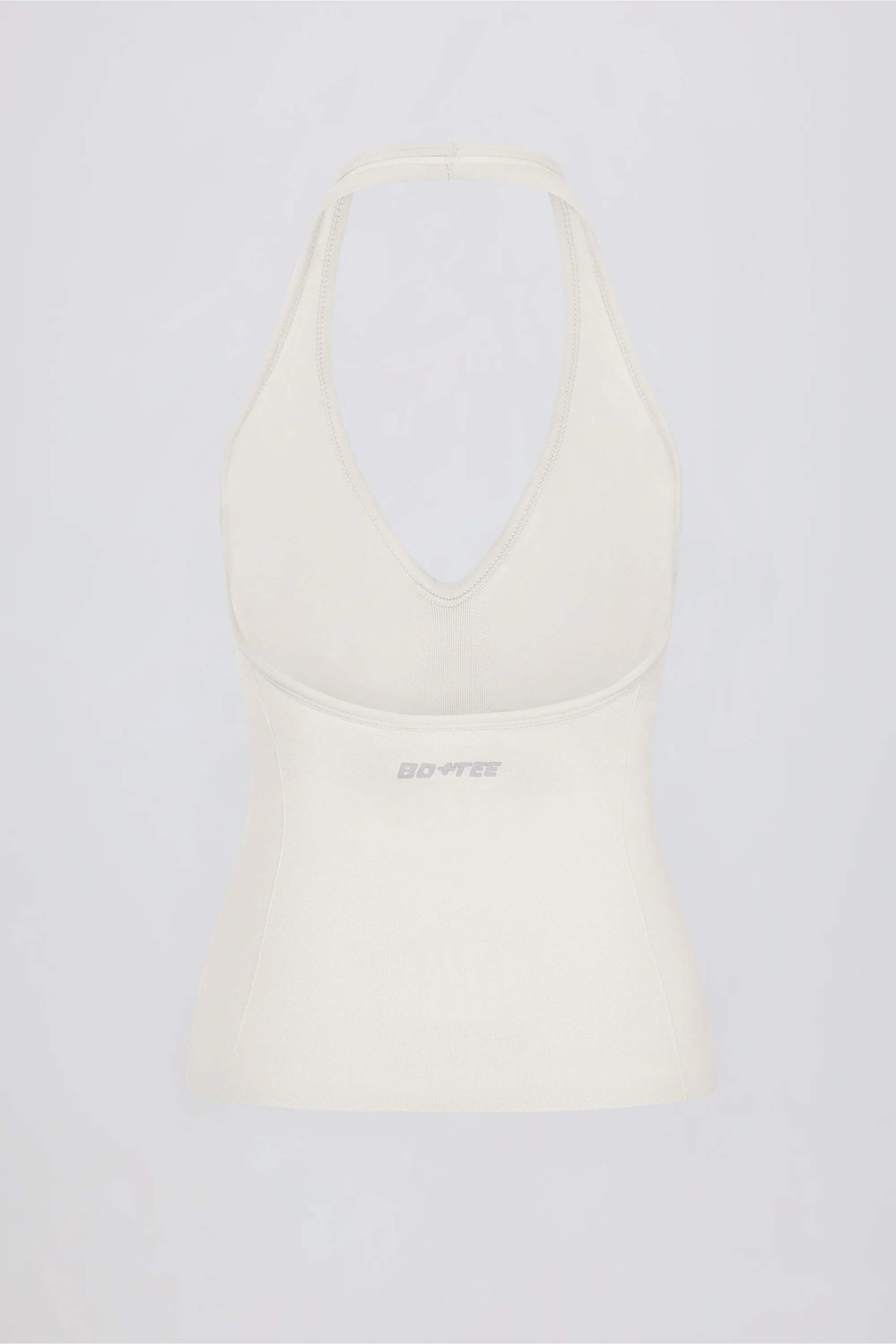 Define Luxe Halterneck Tank Top in White