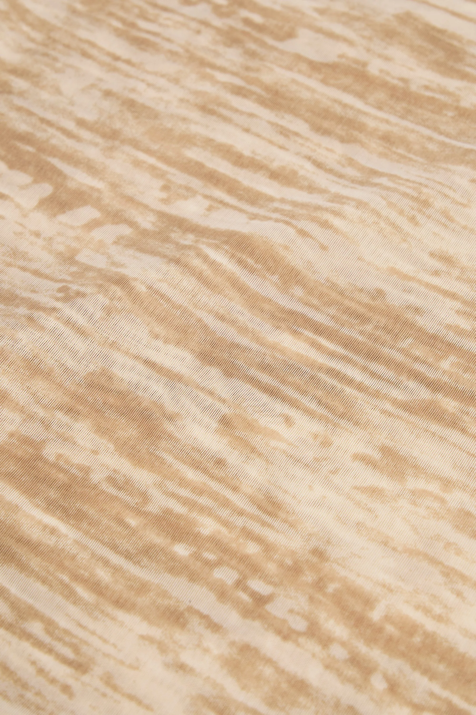 Headscarf in Tan Print