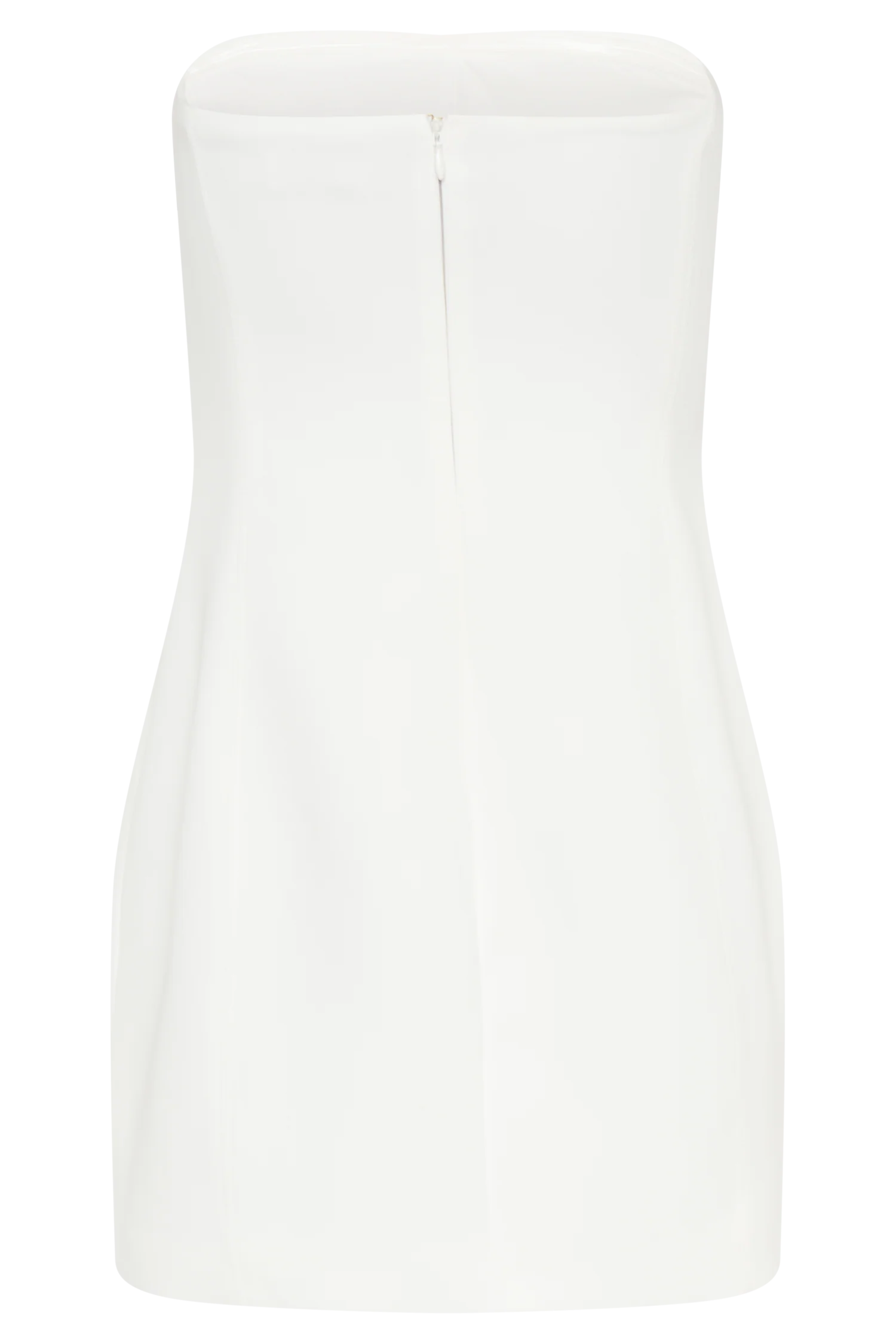 Maci Crepe Mini Dress - White