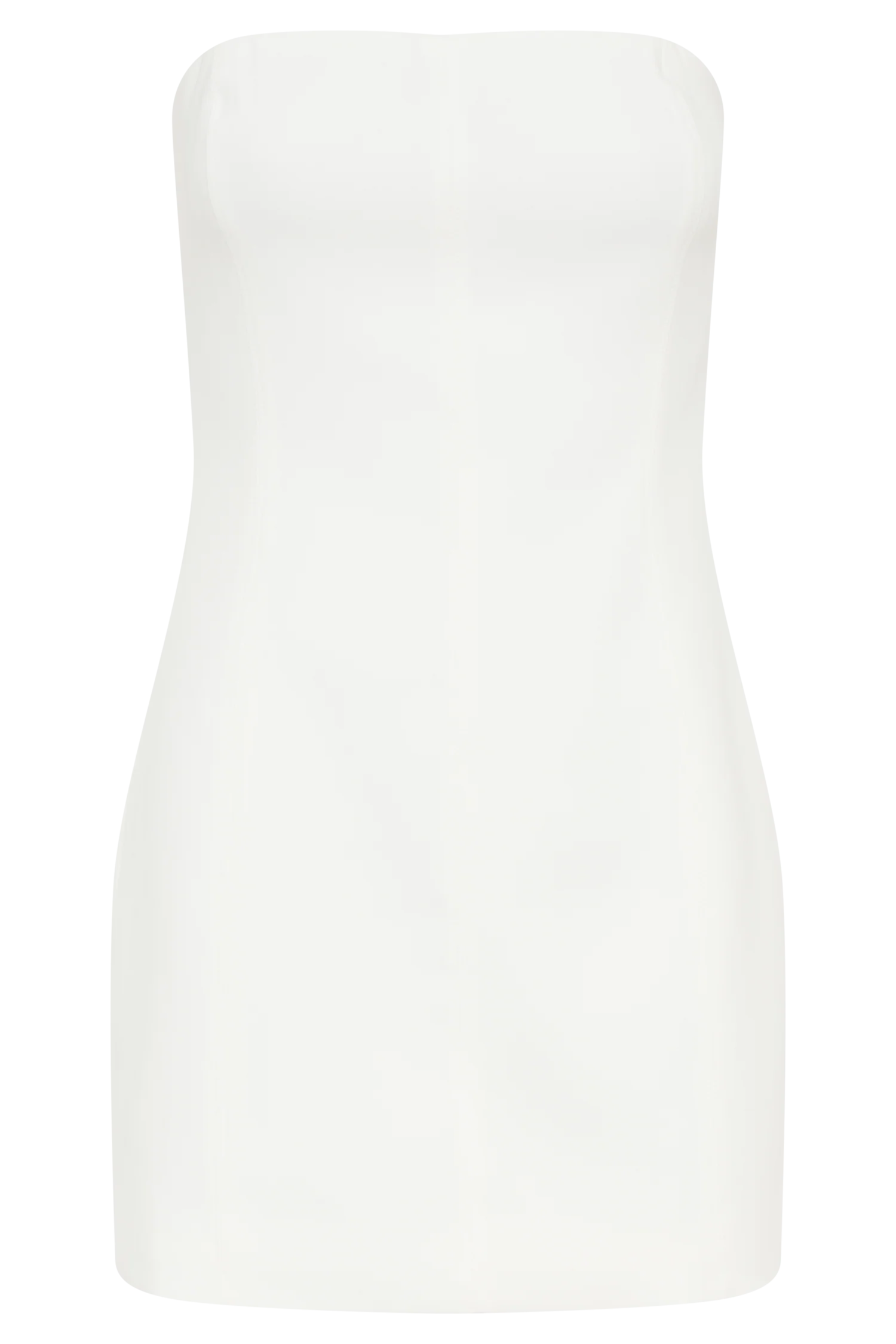 Maci Crepe Mini Dress - White