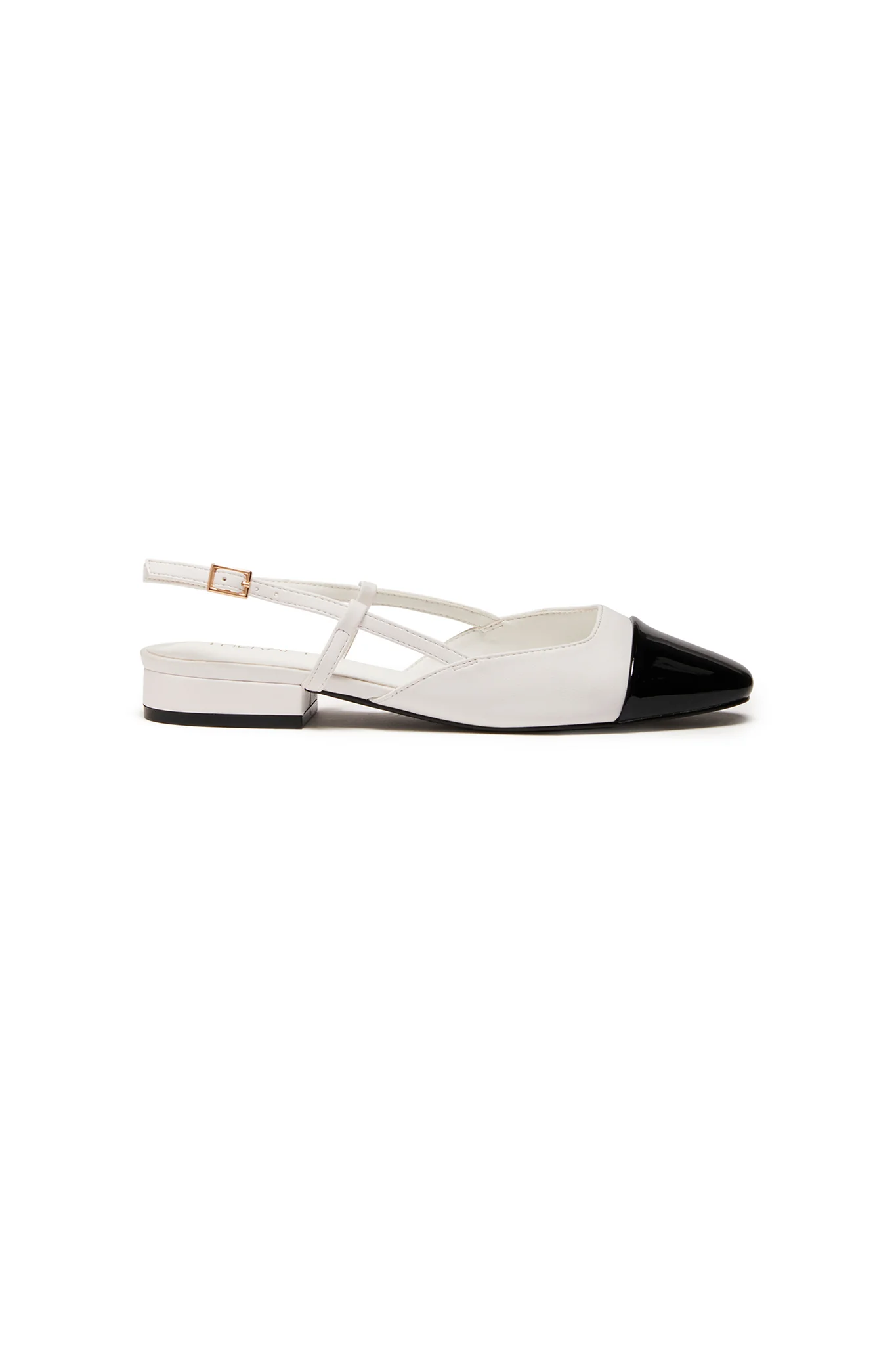 THERAPY Selene Point Heel White Black