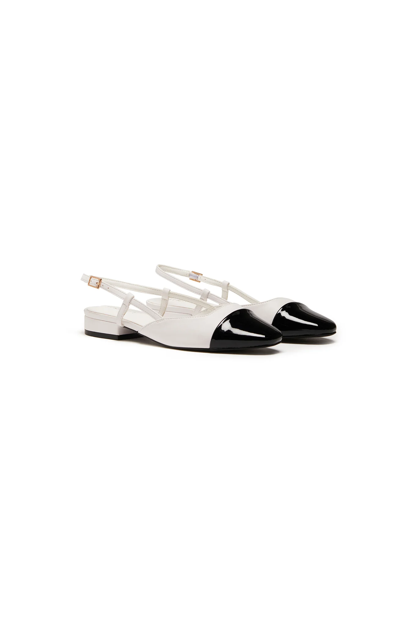 THERAPY Selene Point Heel White Black