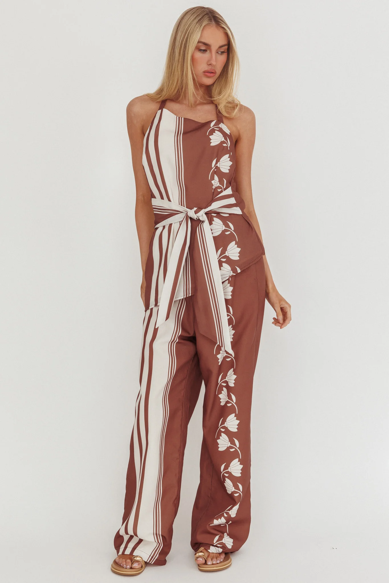 Eniola Drawstring Pants Palma