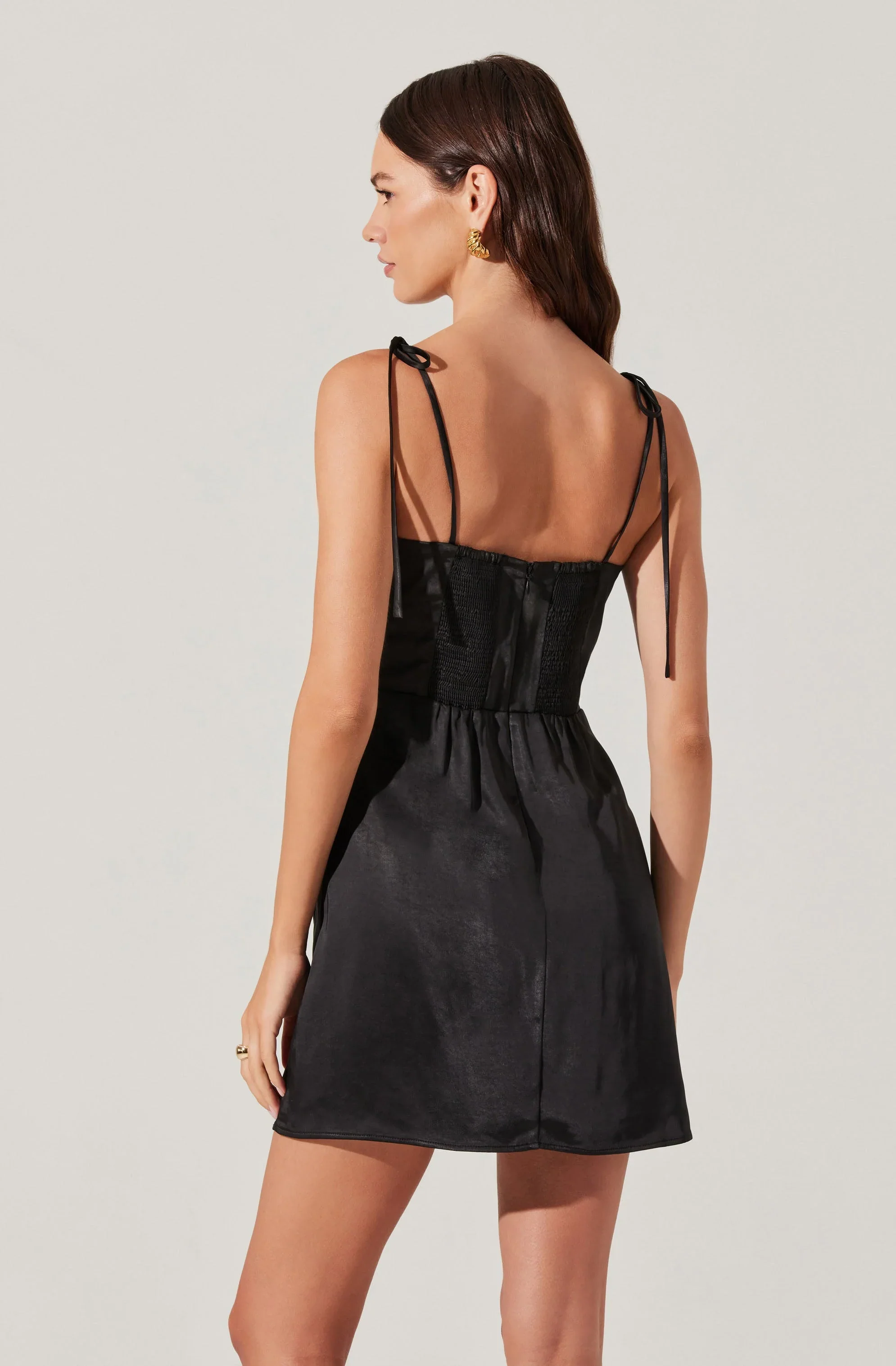 Cerelia 3D Floral Mini Dress