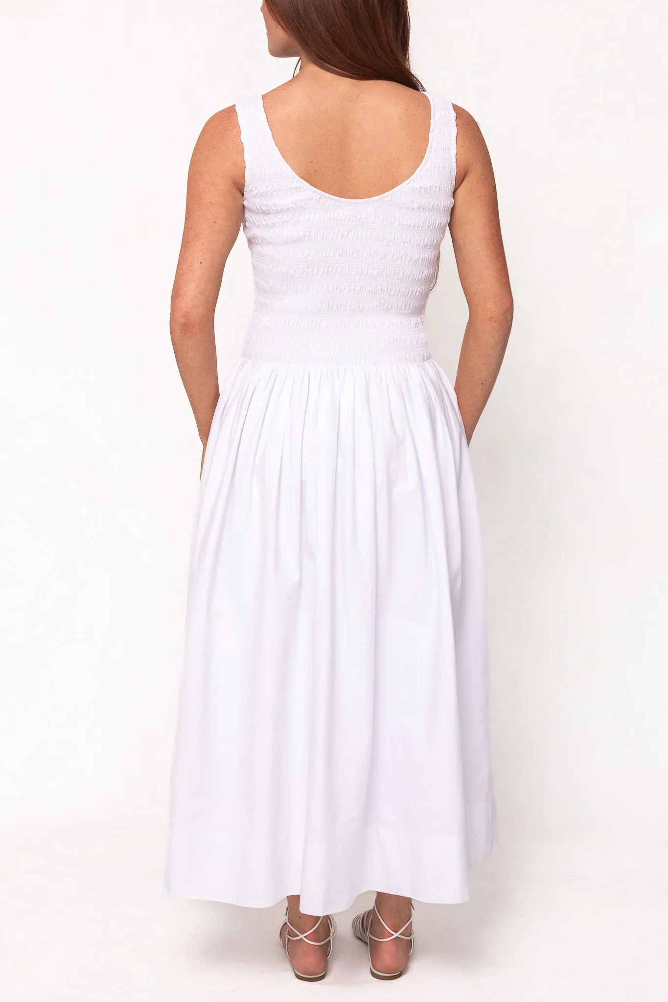 Marlow Dress in White