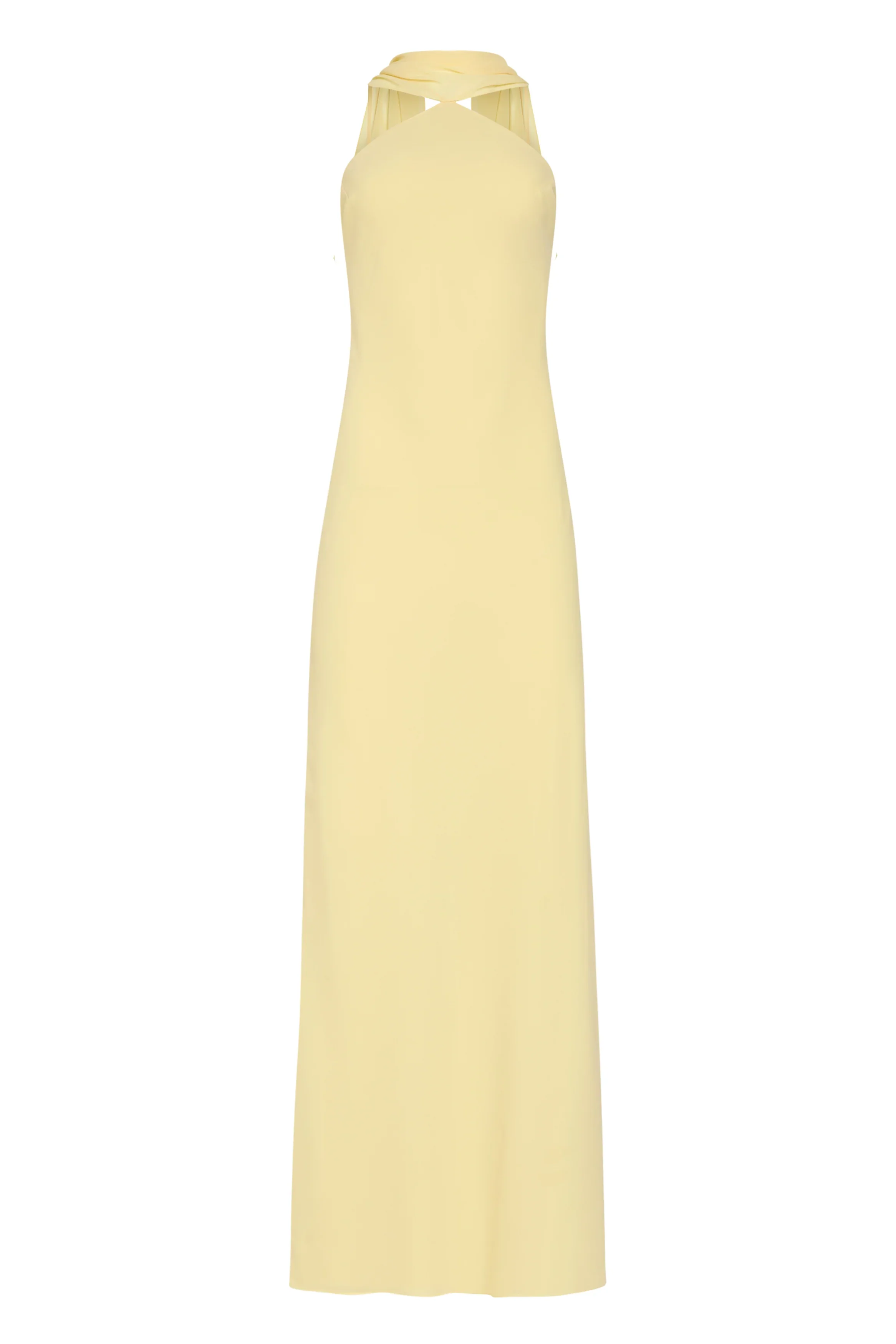 Cornsil Yellow Maxi Dress