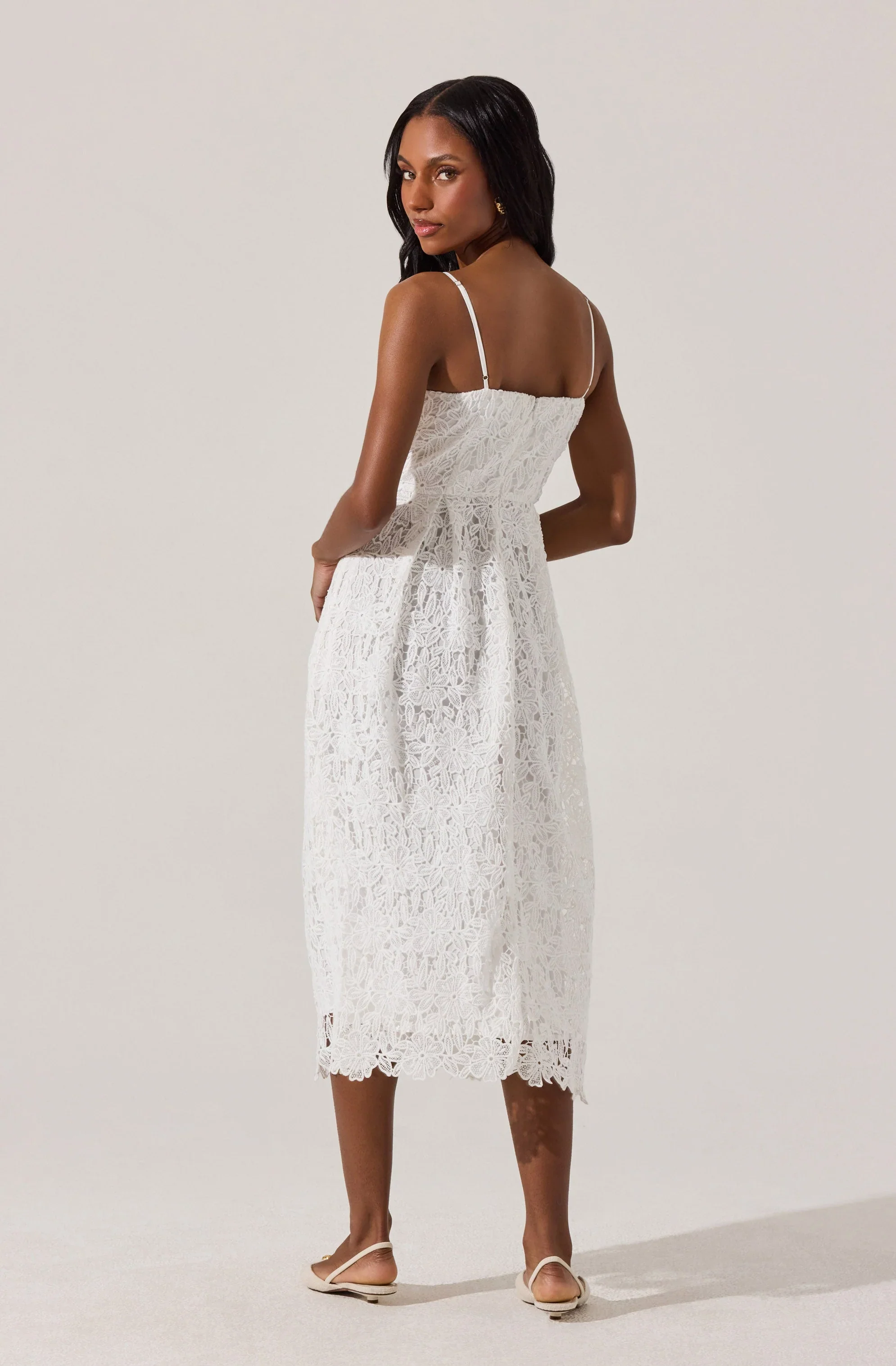 Lace Midi Dress