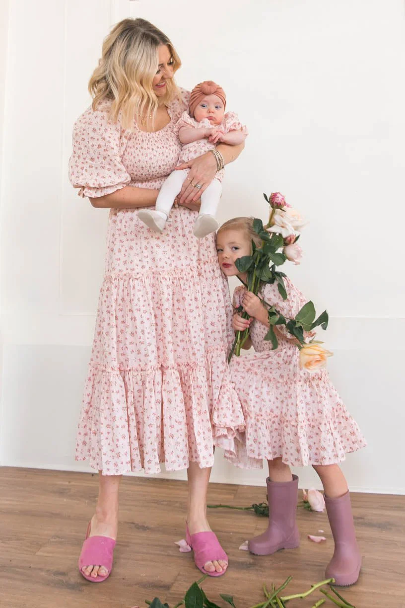 Mini Madeline Dress In Pink