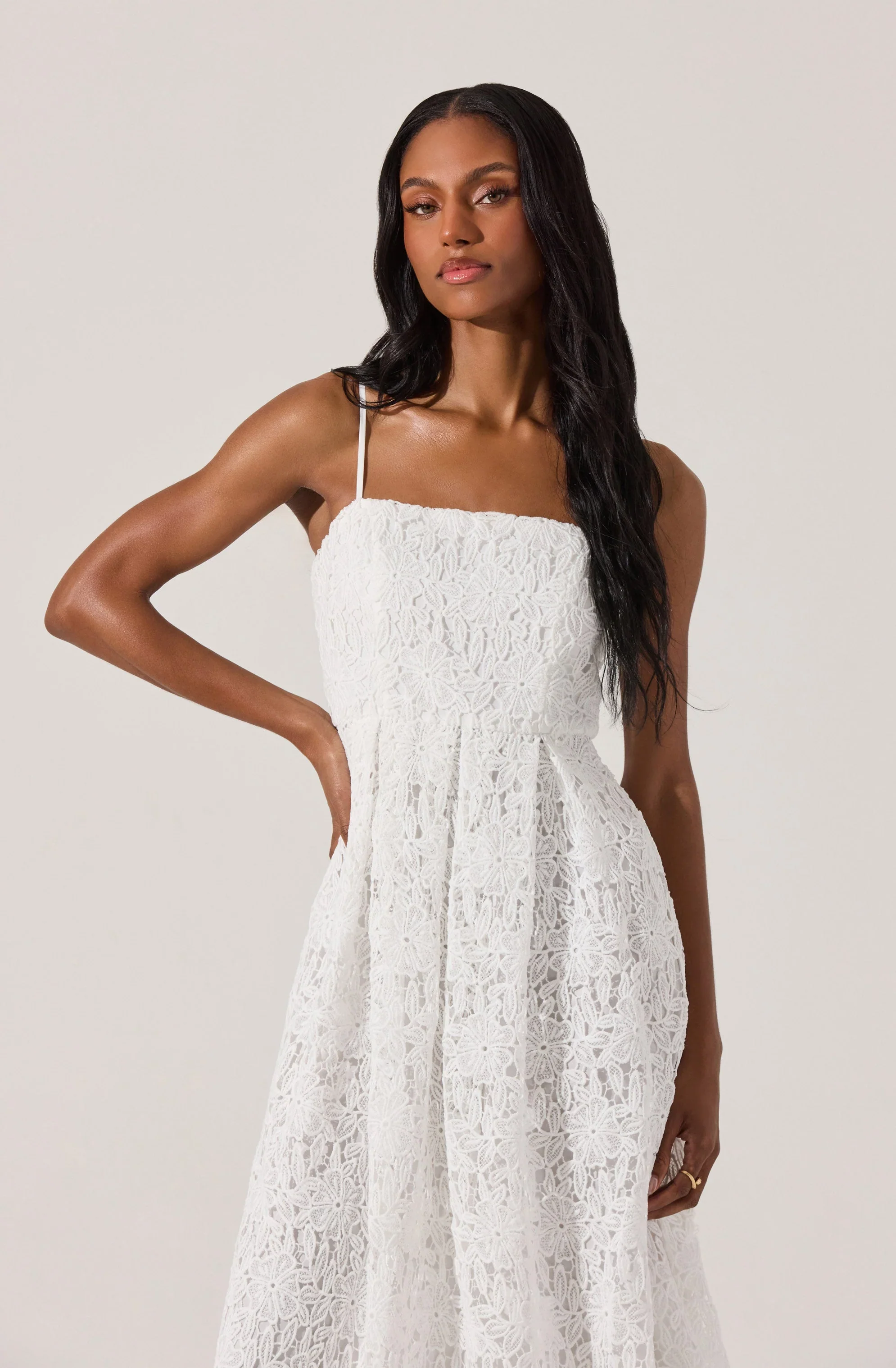 Lace Midi Dress