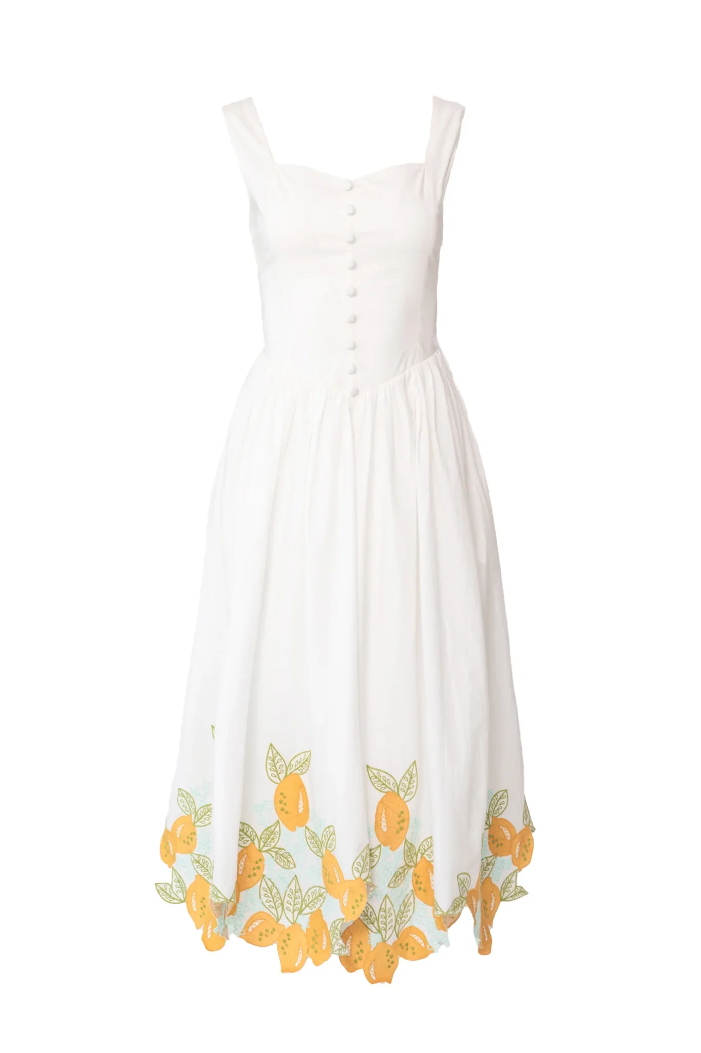Clarissa Dress in Lemon