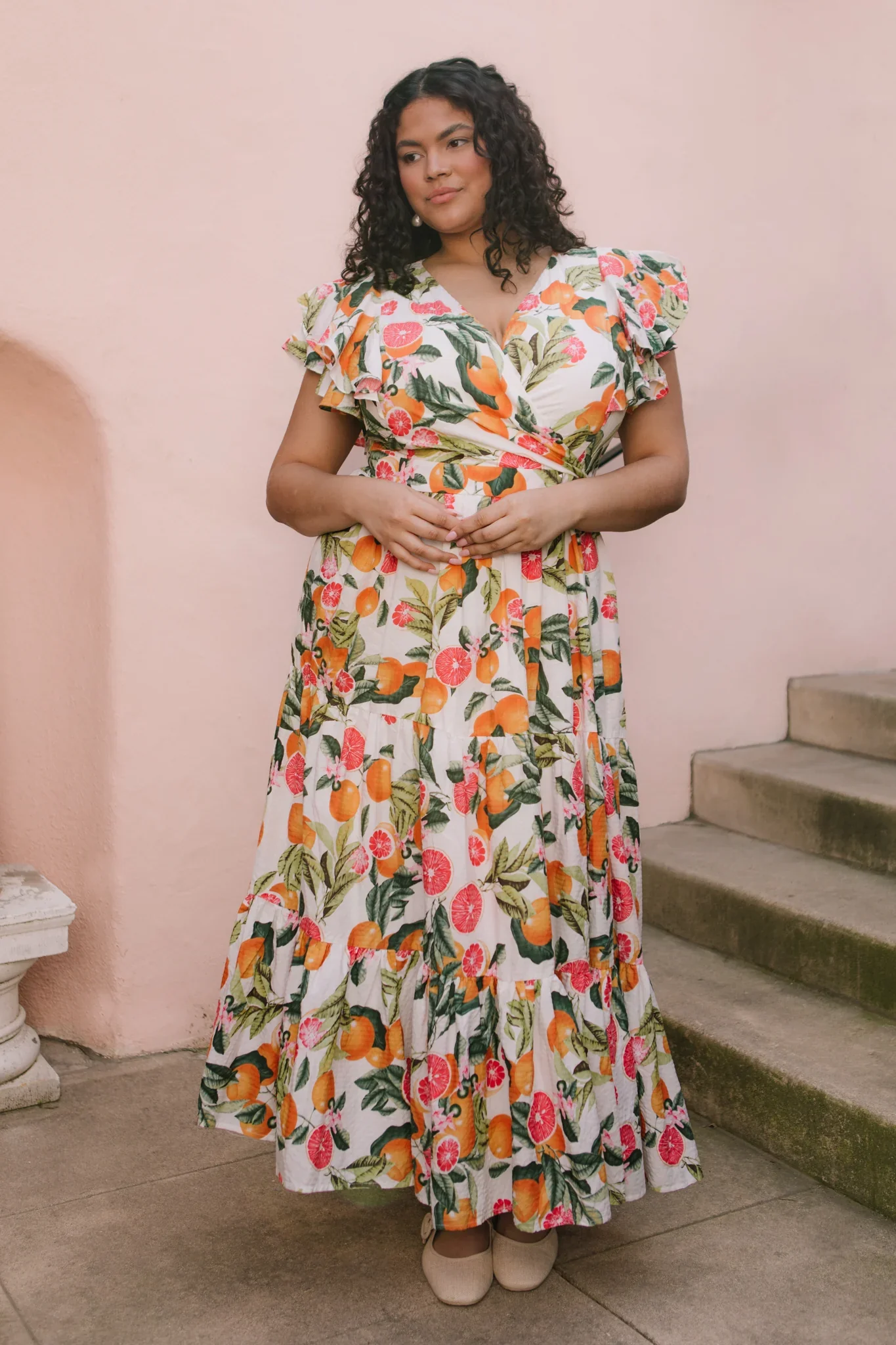 Trixie Dress in Citrus