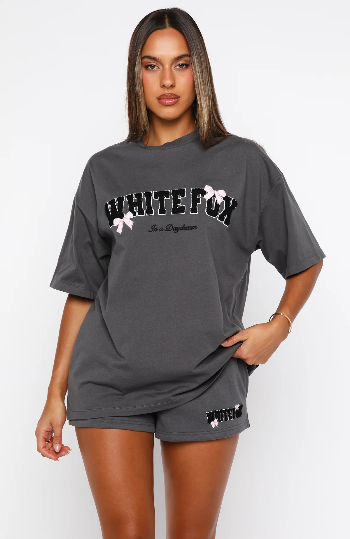 Daydreamers Madeline Oversized Tee Volcanic
