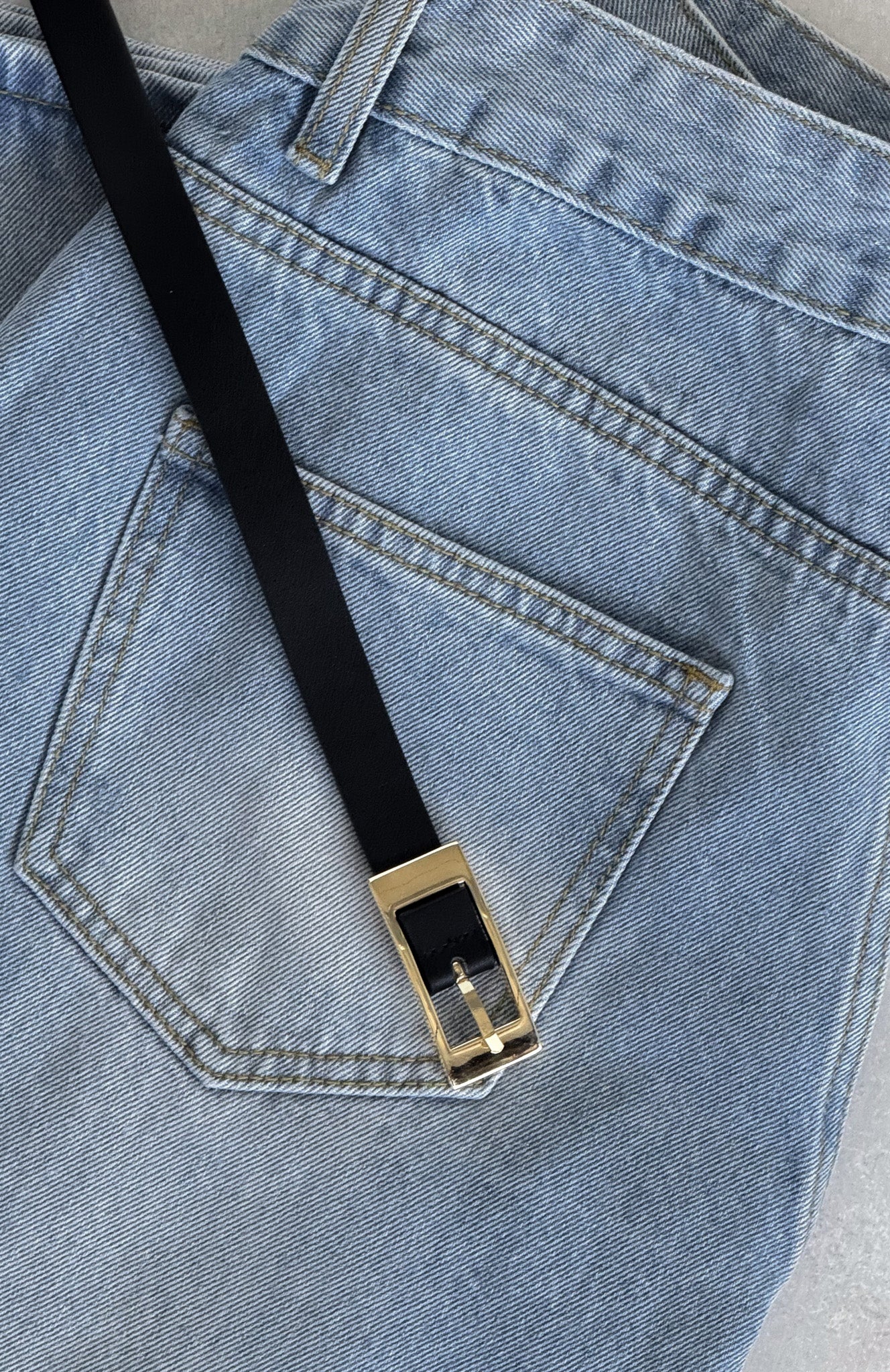 Corbett Belt Black/Gold
