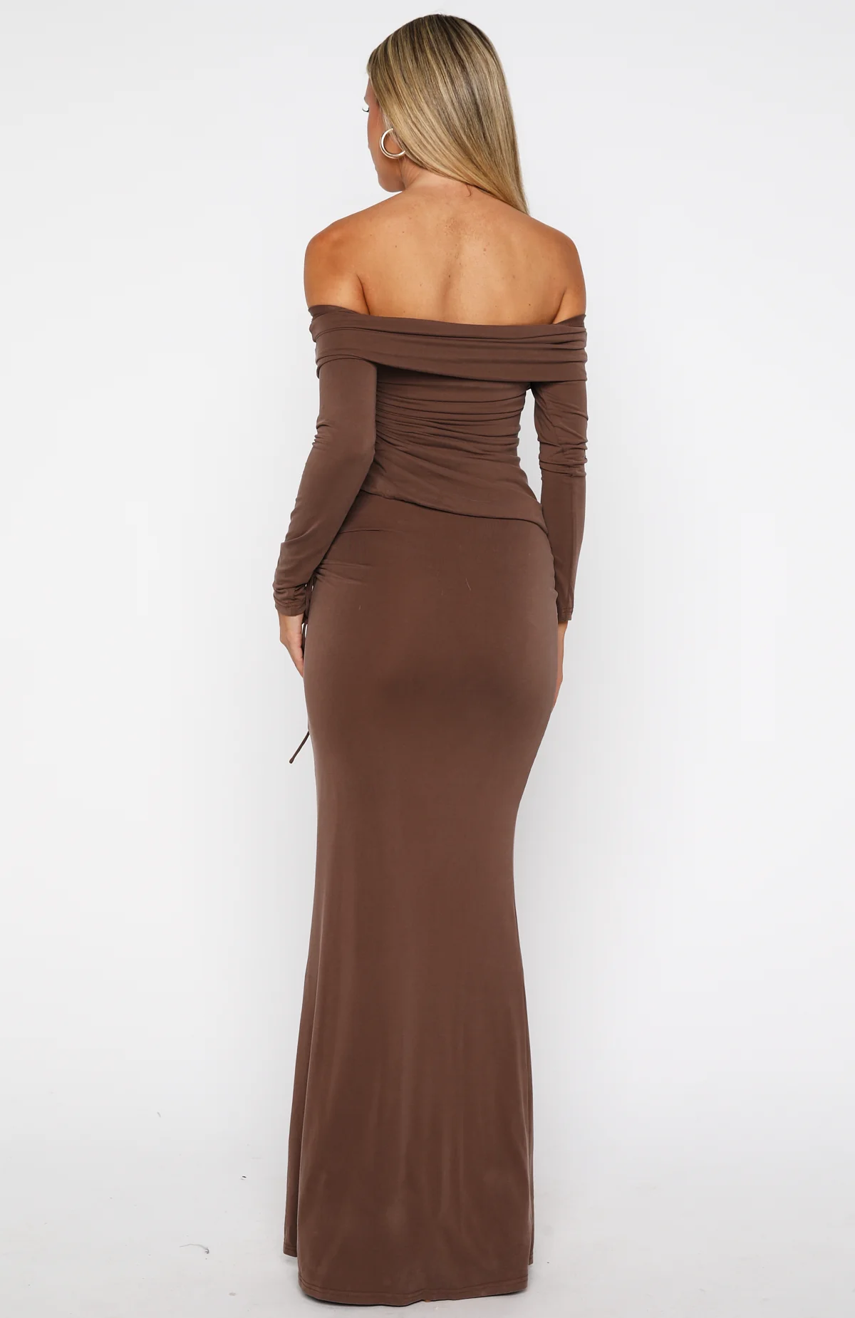 I'm Not Sorry Maxi Skirt Coffee