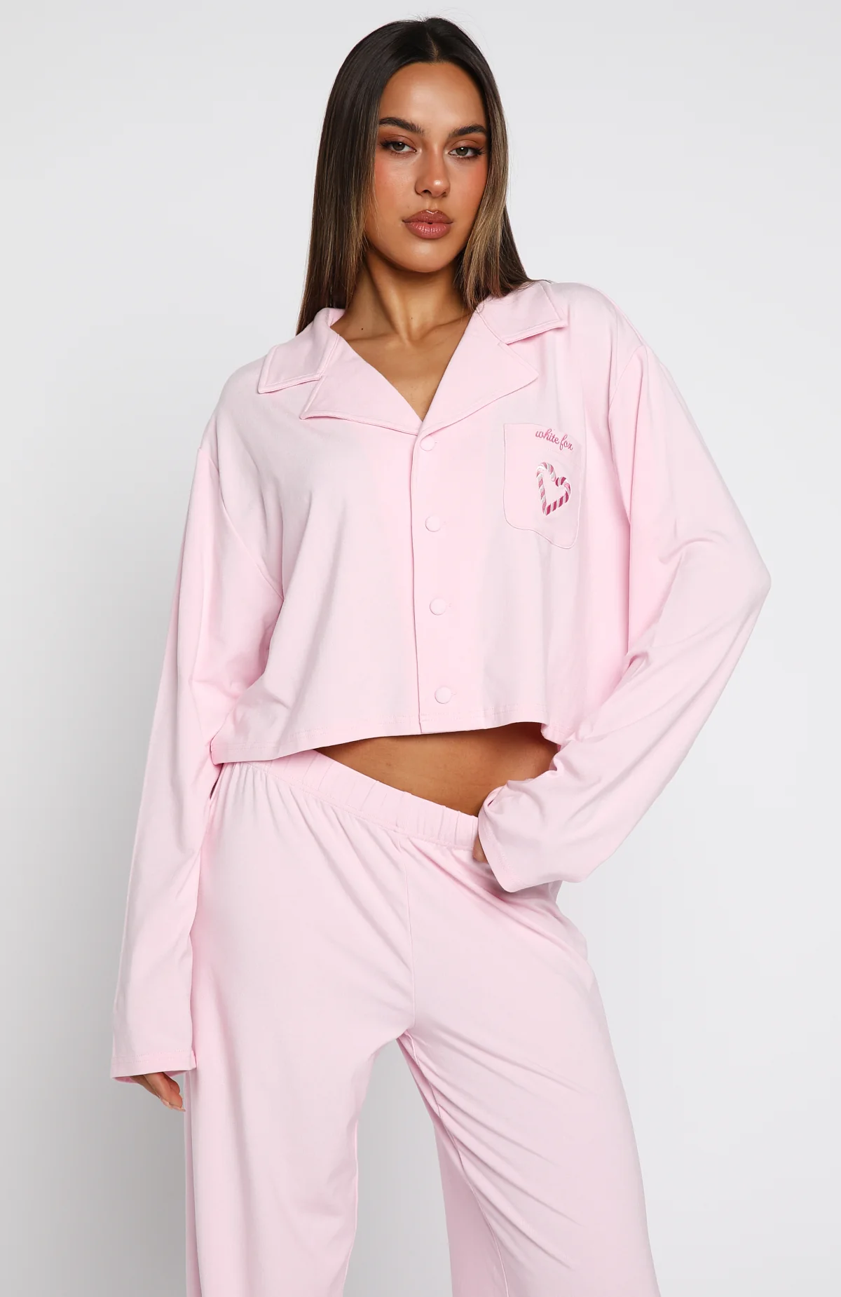 Bedtime Bliss Pyjama Set Soft Pink