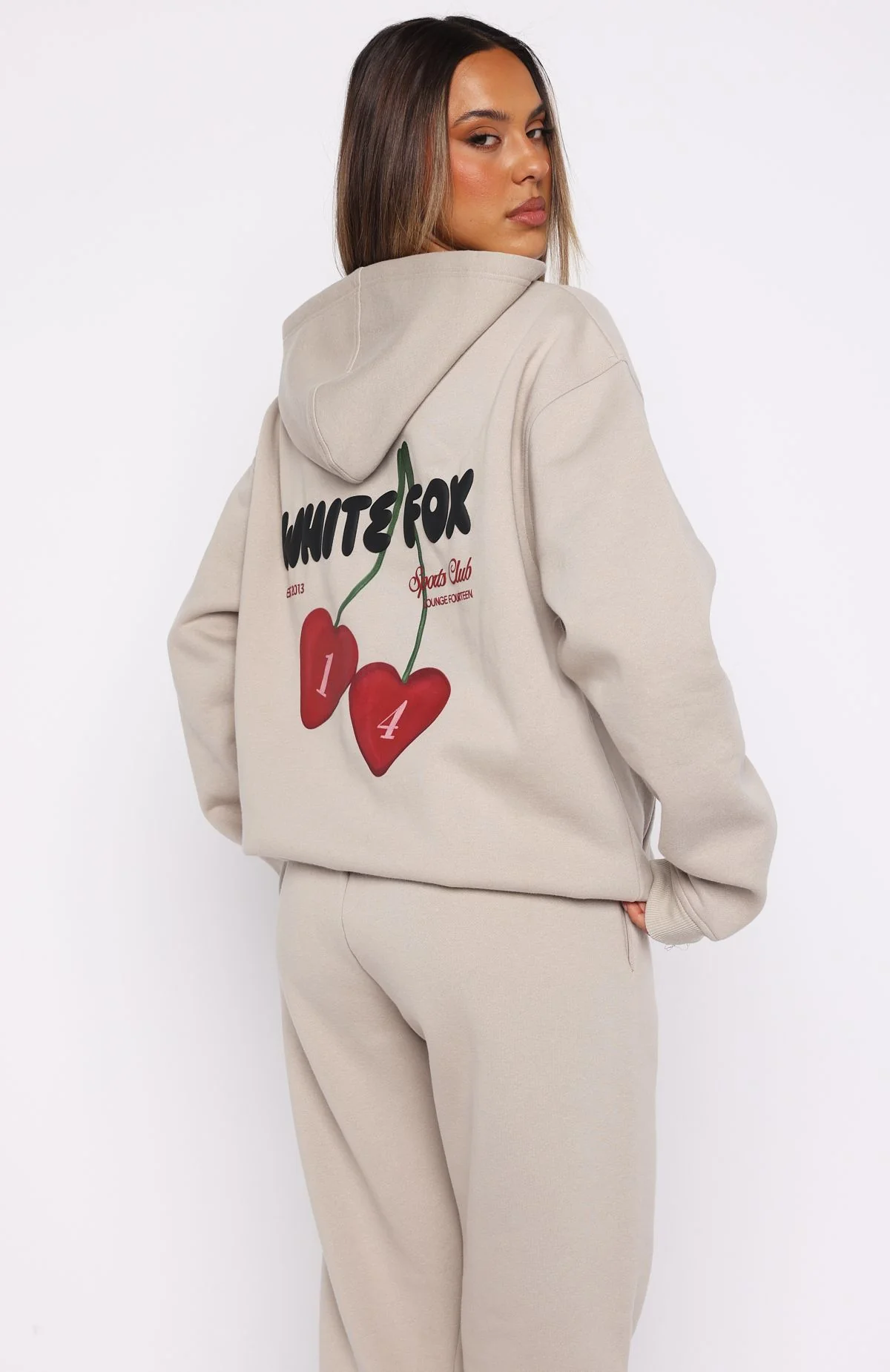 Club 14 Trinity Oversized Hoodie Moon