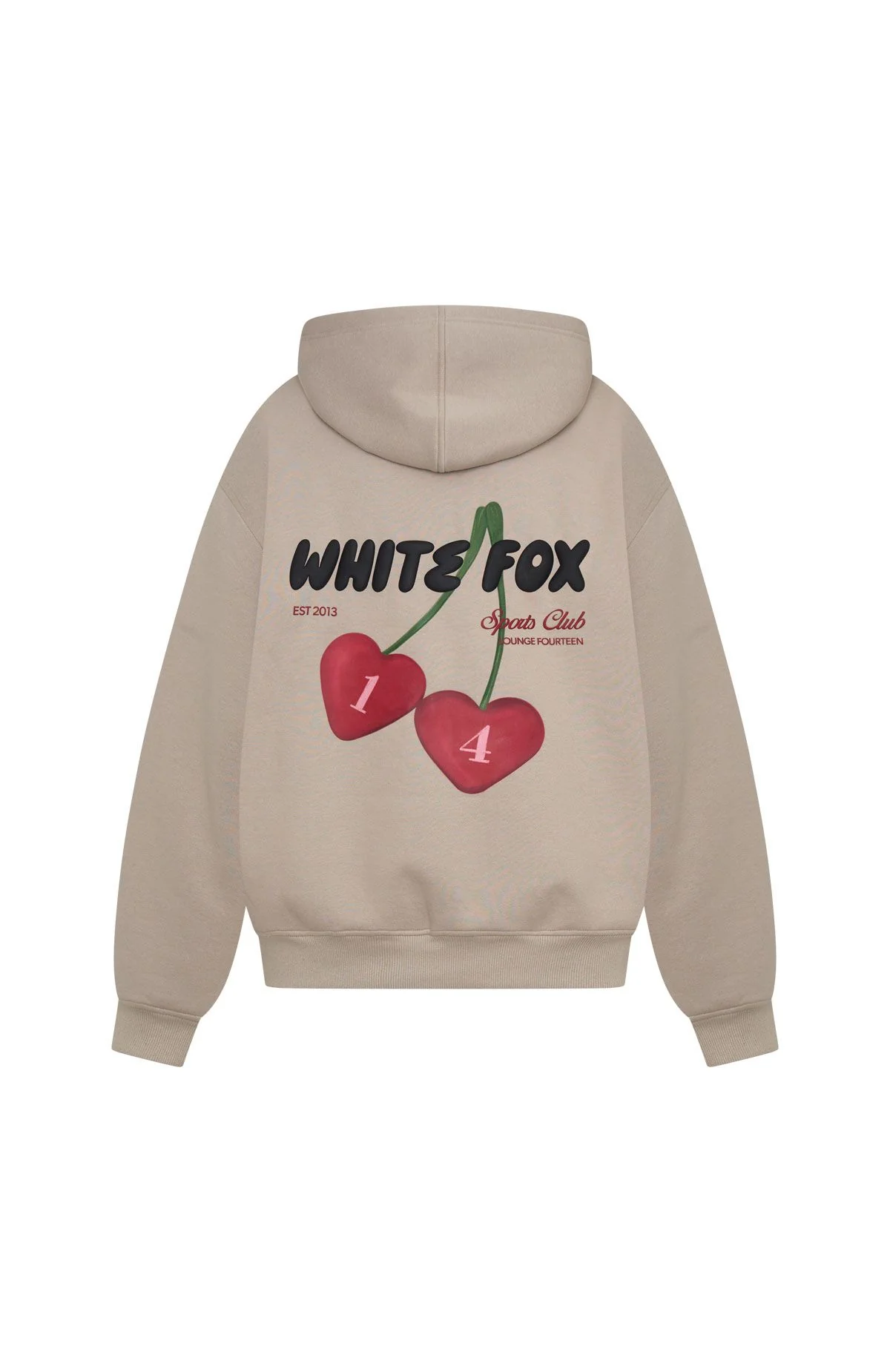 Club 14 Trinity Oversized Hoodie Moon