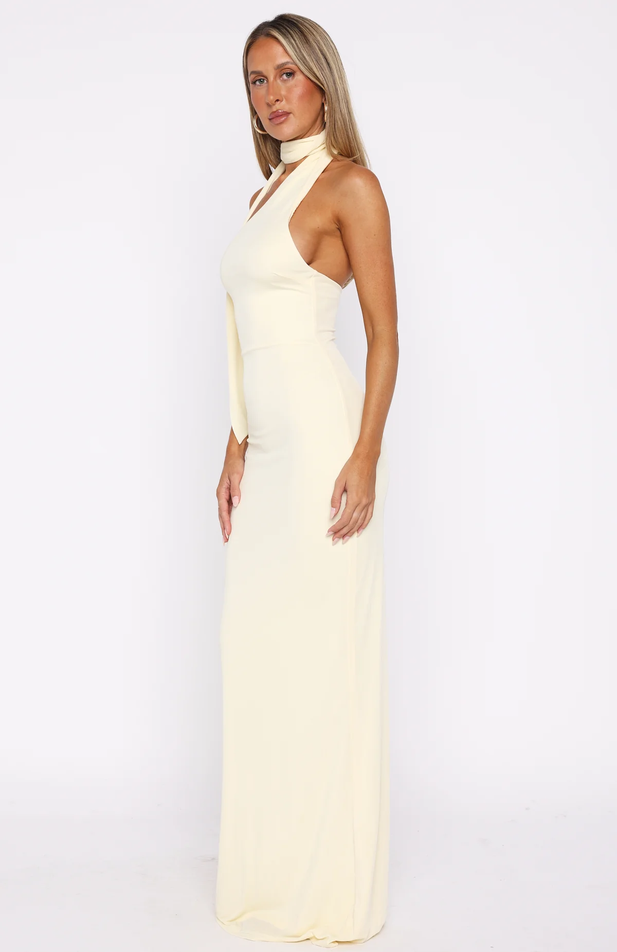Sugar High Maxi Dress Lemon