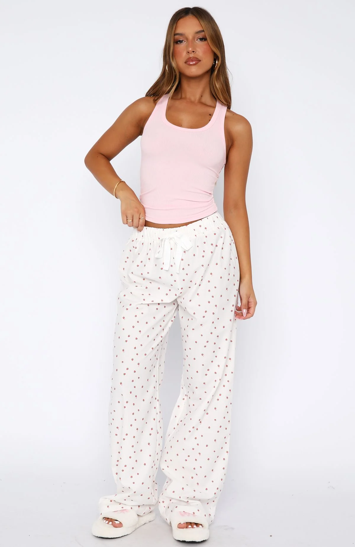 Sweetheart Pyjama Pants Strawberry Love