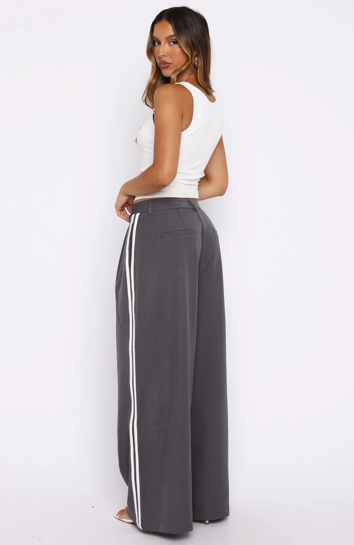 Don't Believe It Pants Charcoal