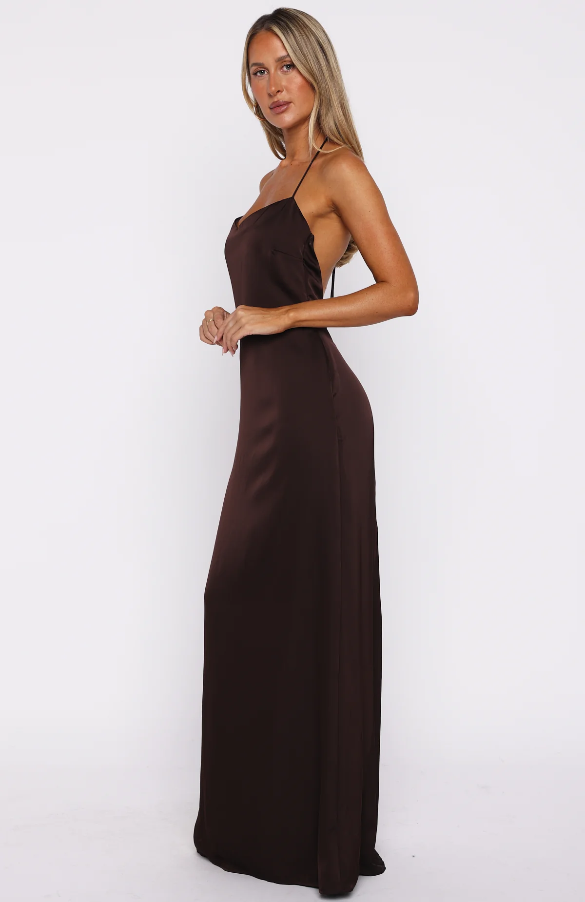 Amore Maxi Dress Dark Chocolate