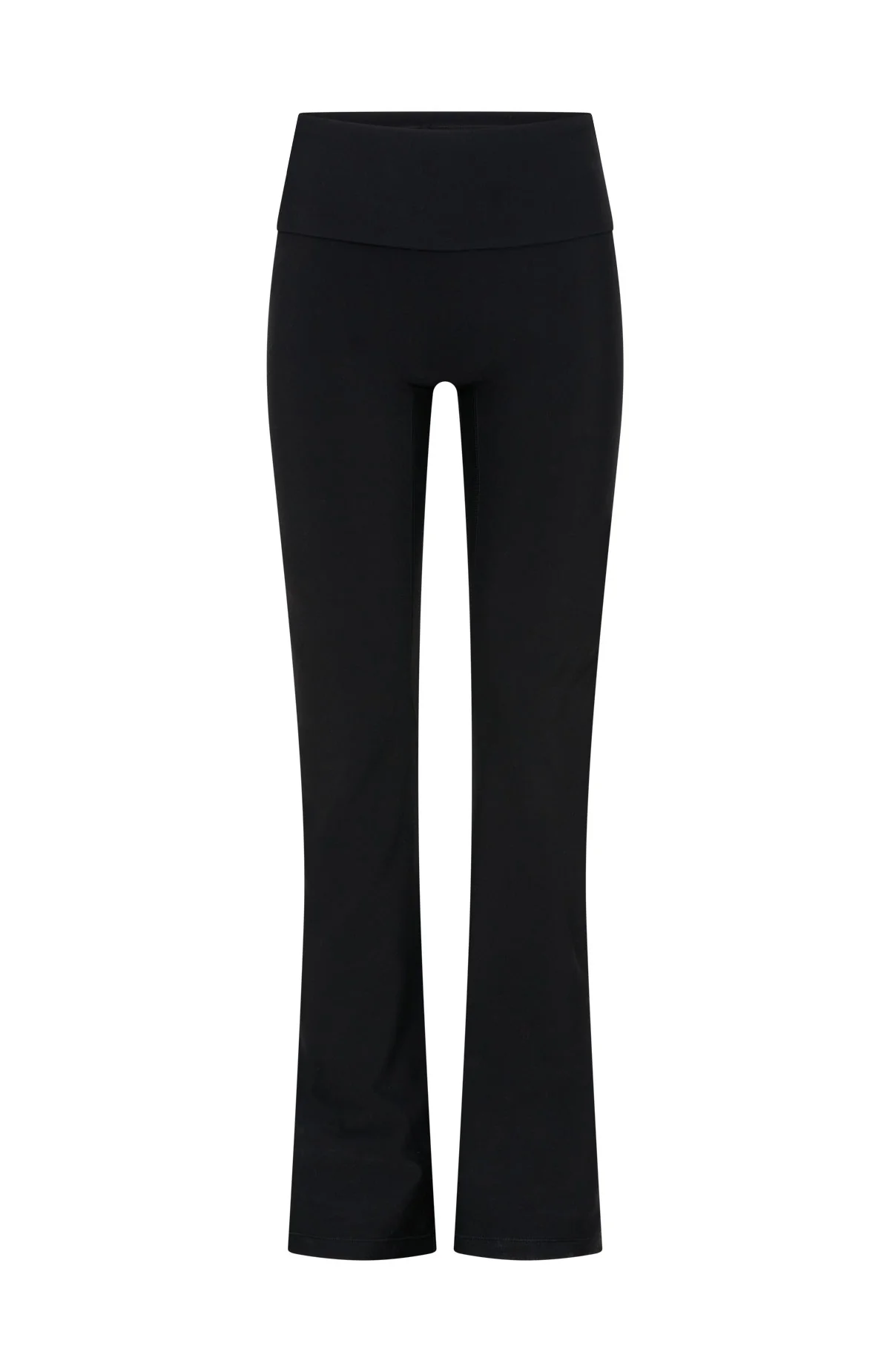 Progression Foldover Flare Leggings Black