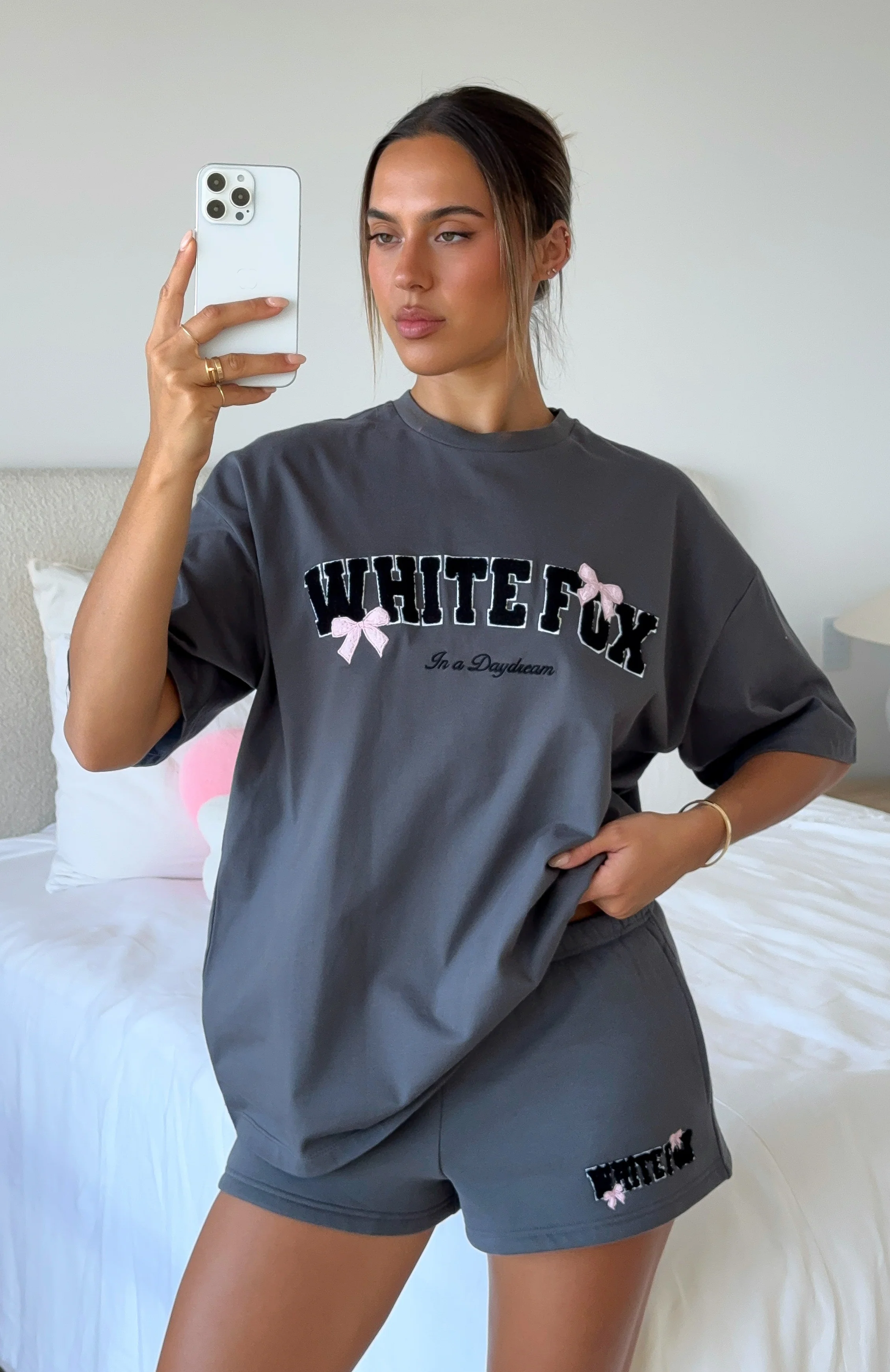 Daydreamers Madeline Oversized Tee Volcanic