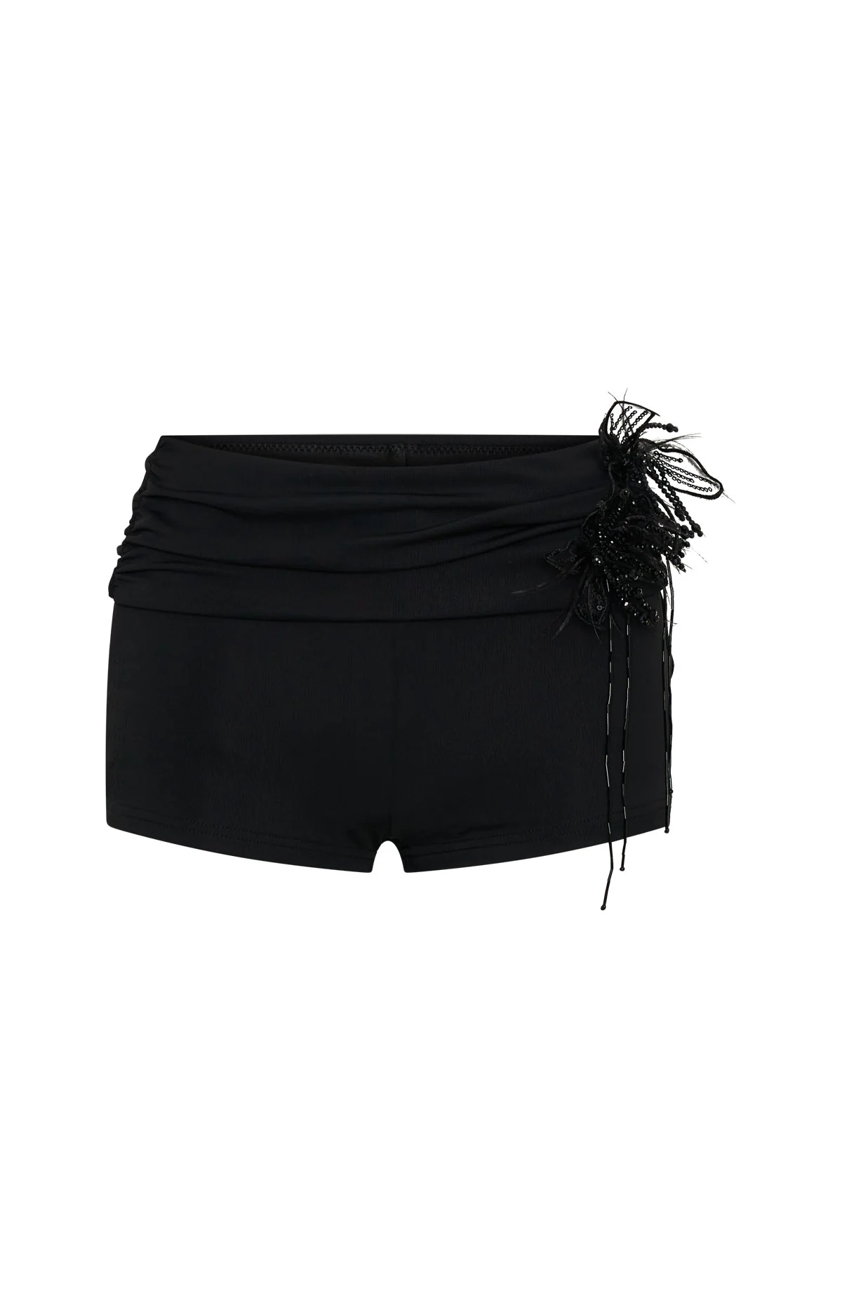 Let's Ride Mini Shorts Black