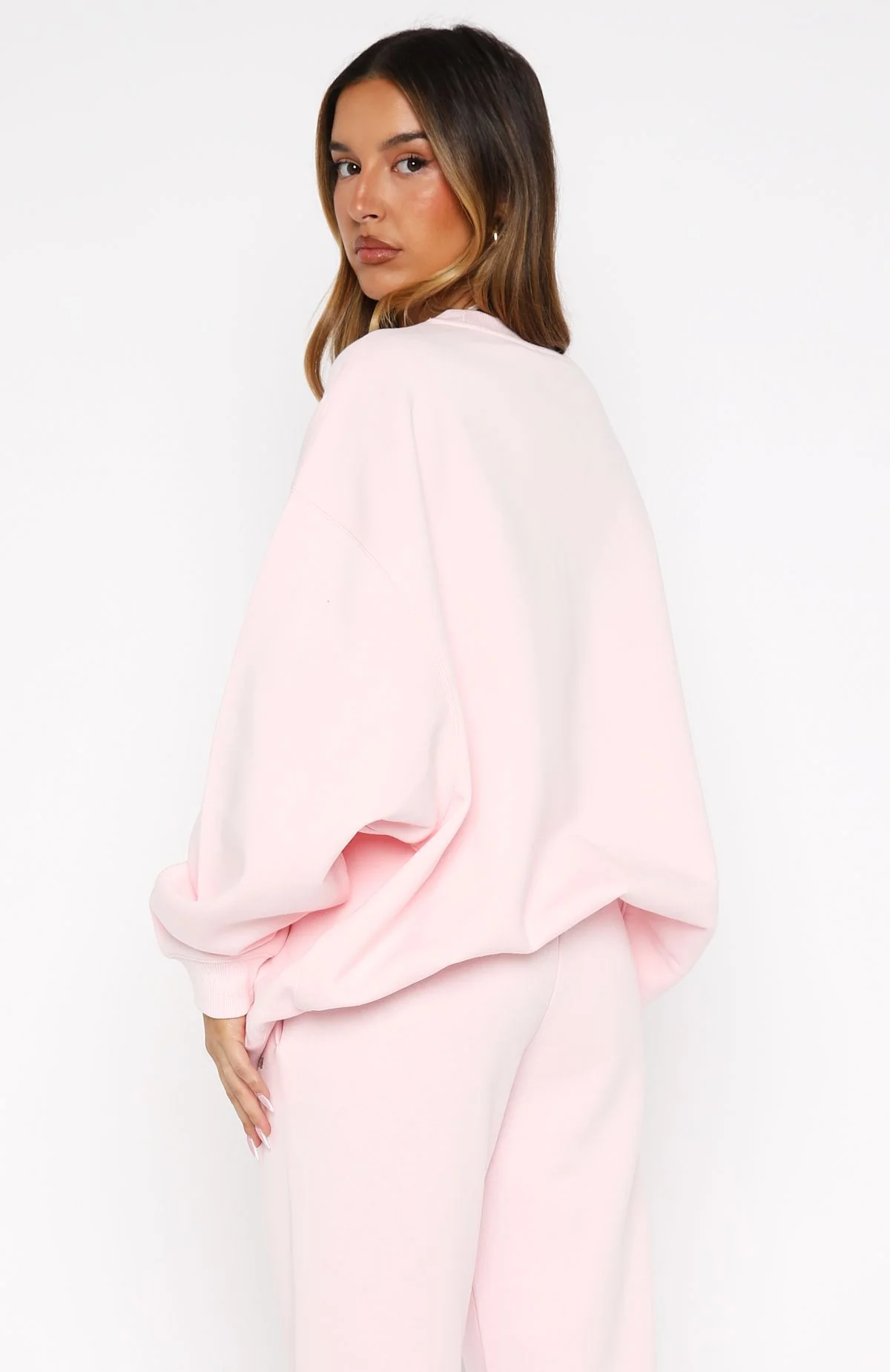 Test Drive Oversized Sweater Icy Pink