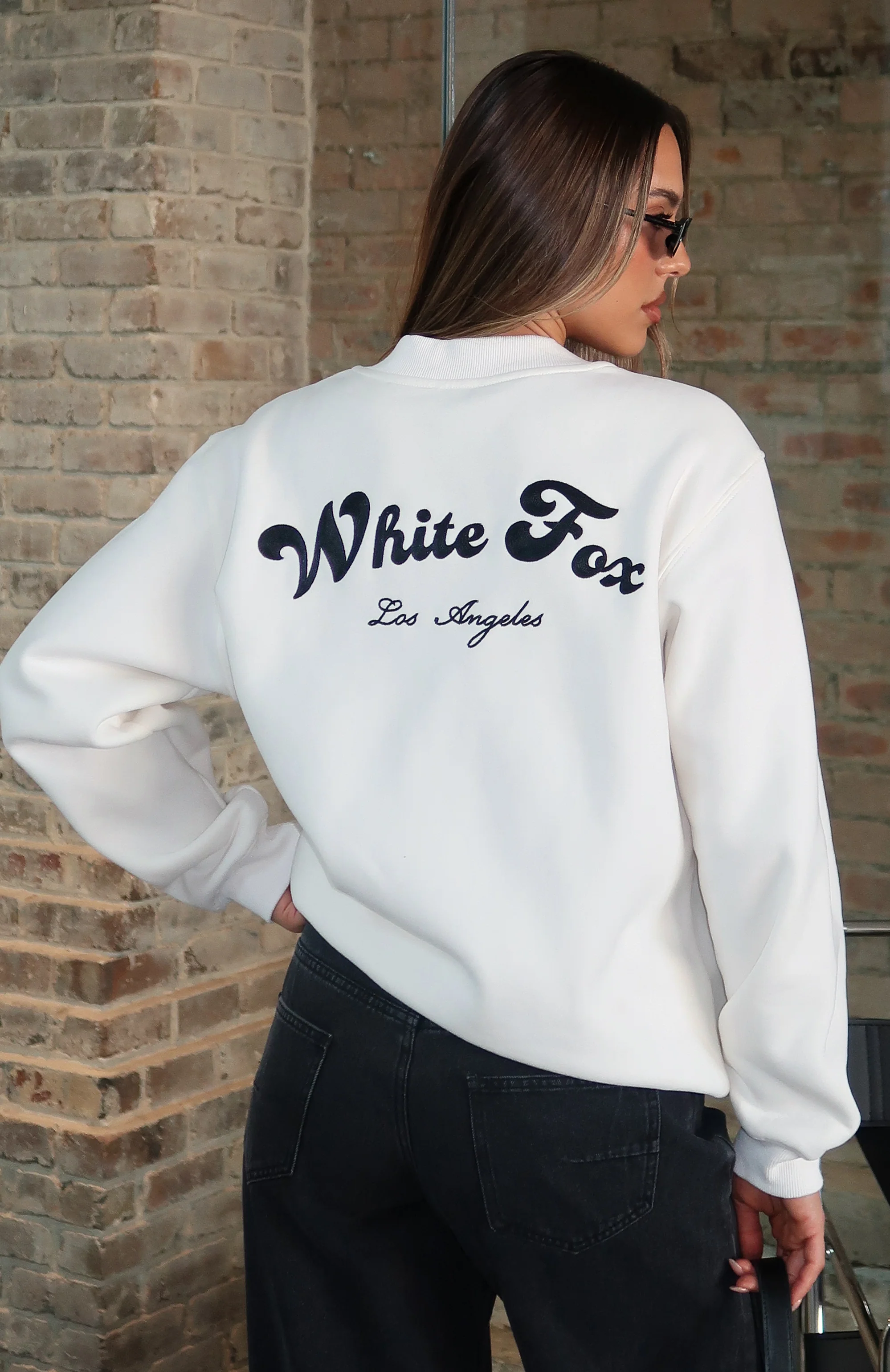 Through Thick And Thin Oversized Sweater Cream