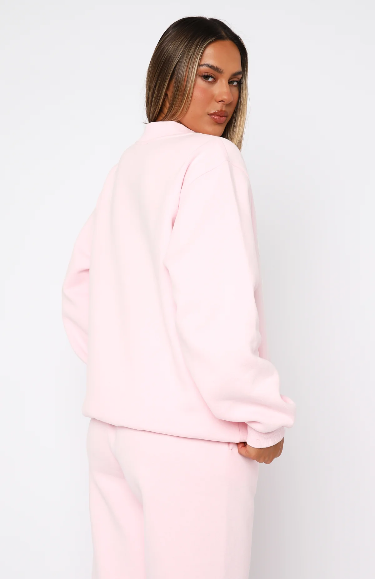 Decade Classics Varsity Oversized Sweater Posy