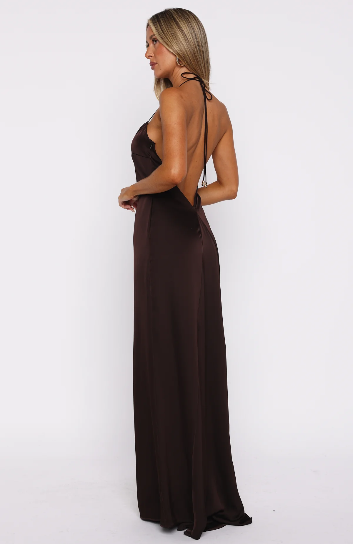 Amore Maxi Dress Dark Chocolate