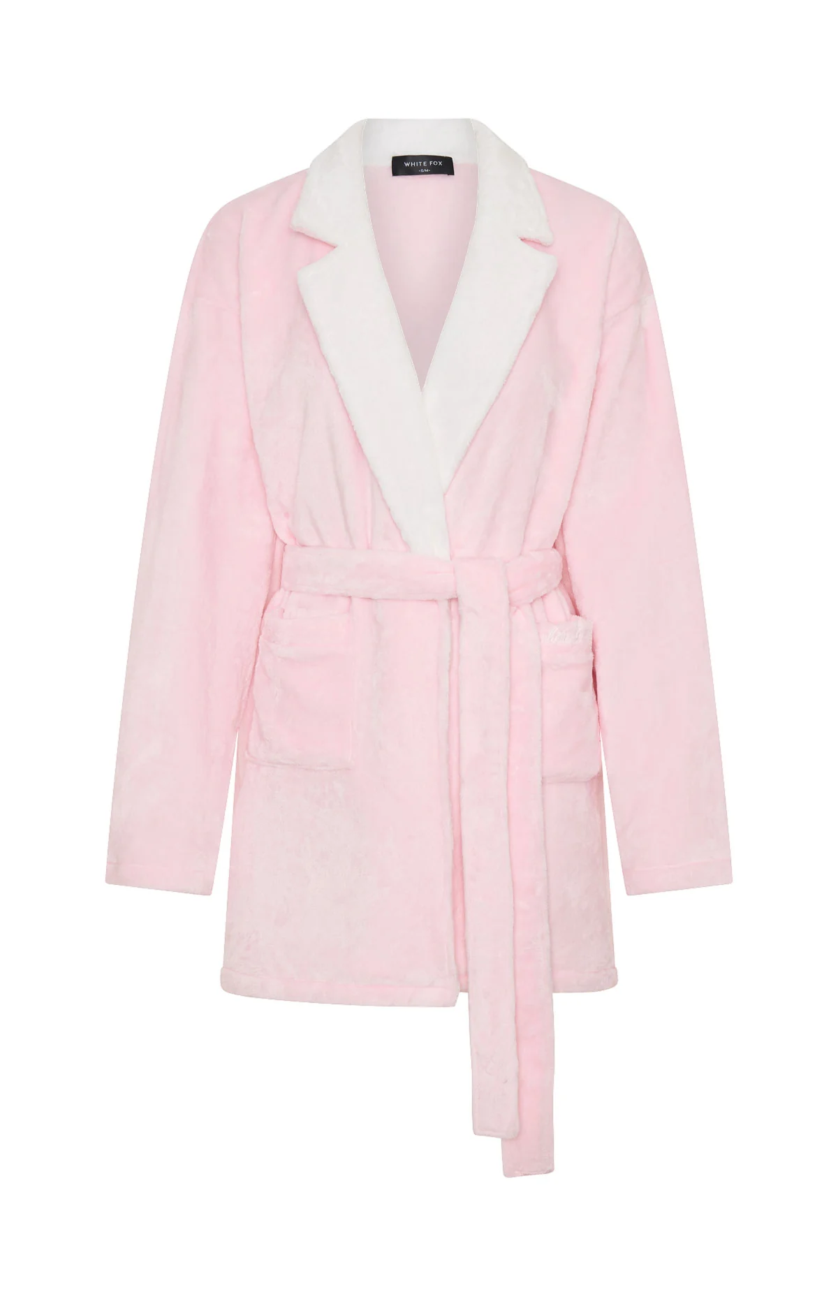Dial Tone Fluffy Robe Baby Pink