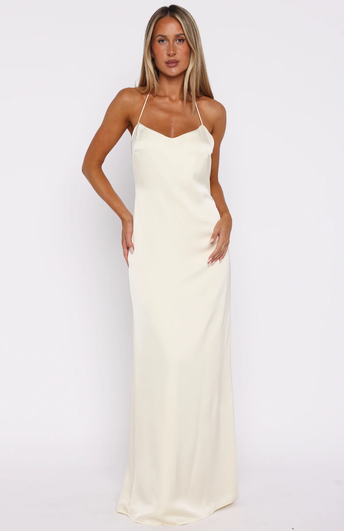 Amore Maxi Dress Lemon