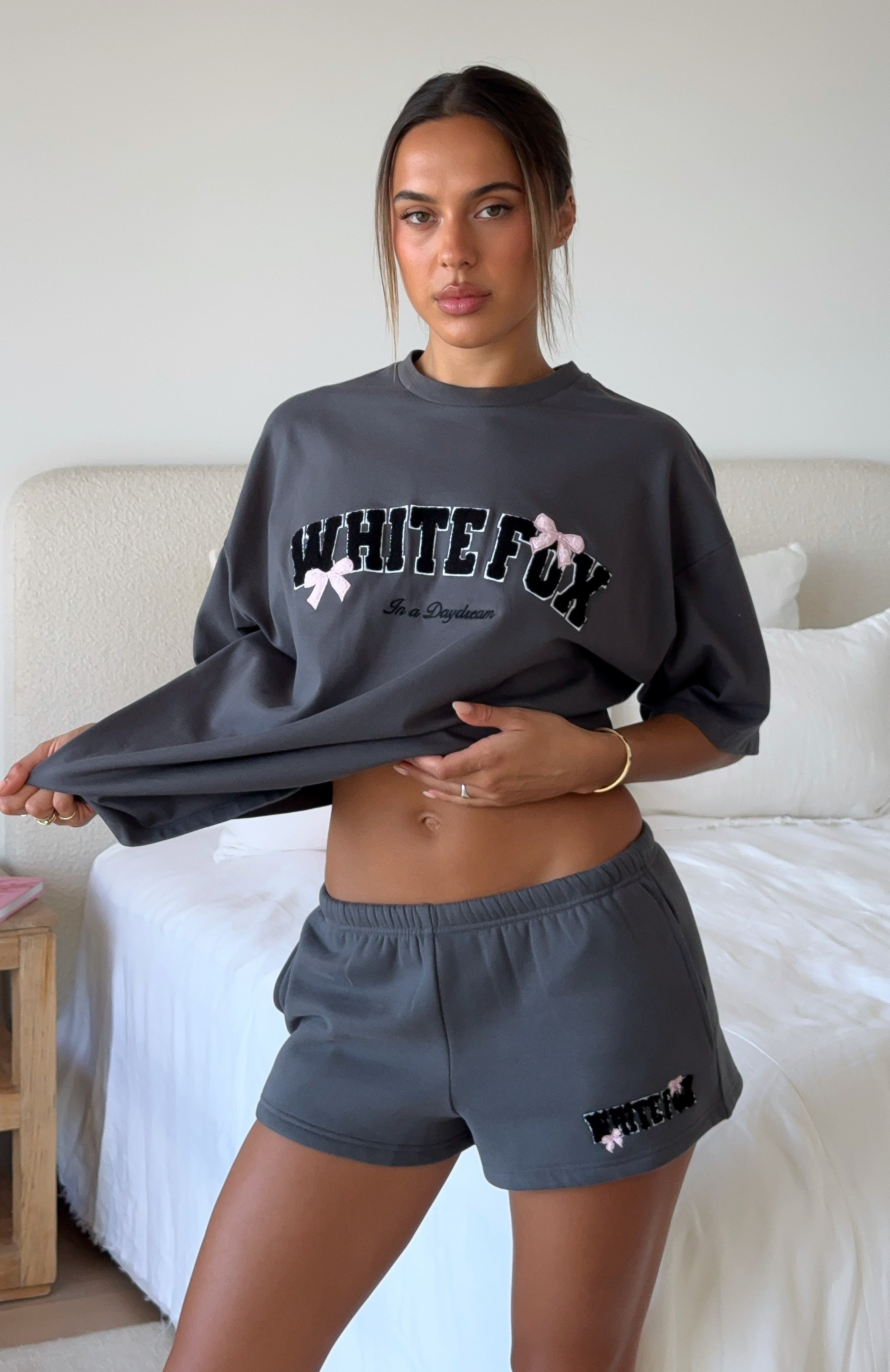 Daydreamers Madeline Lounge Shorts Volcanic