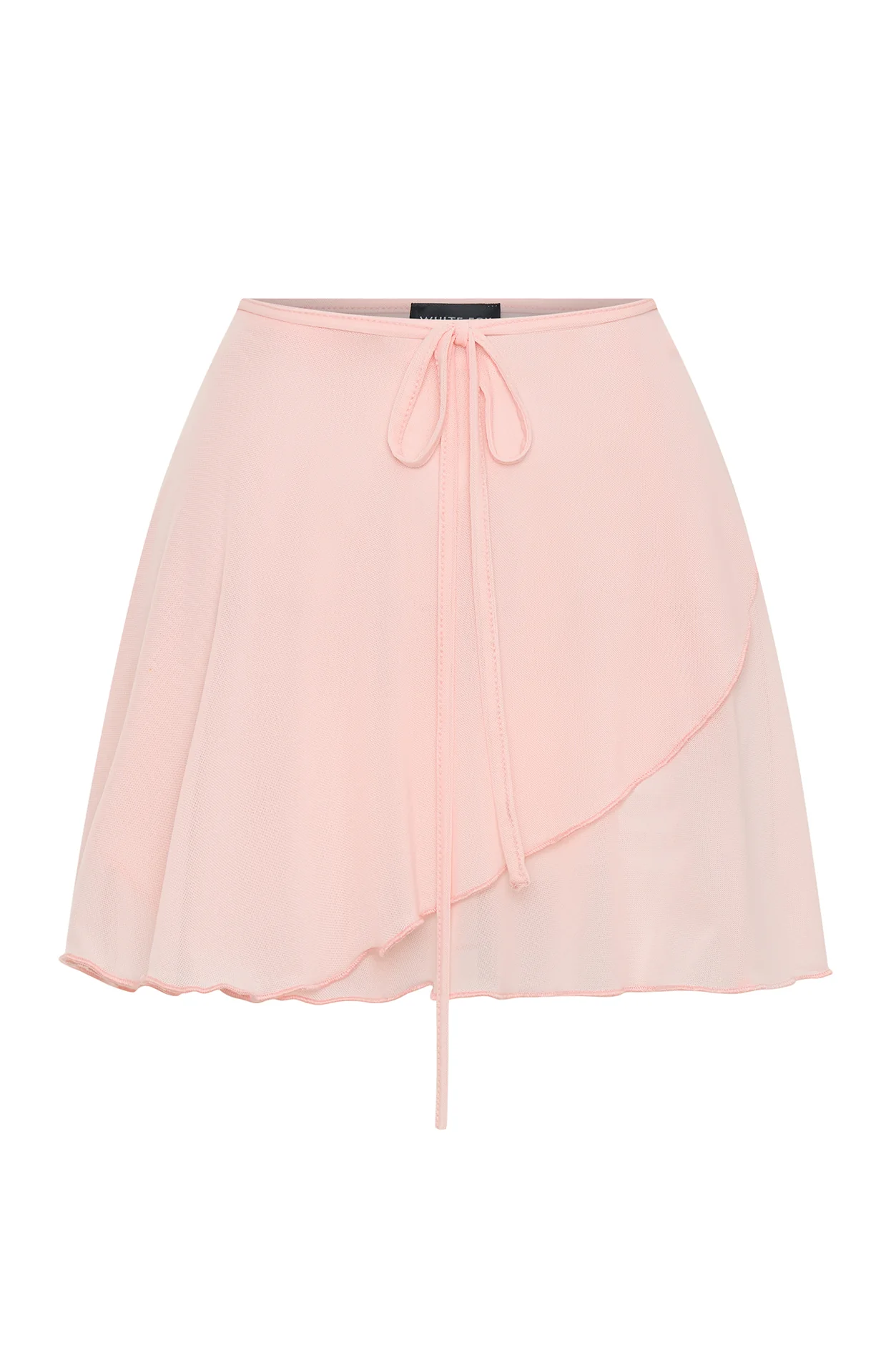 Start Of An Era Mini Wrap Skirt Ballet Pink