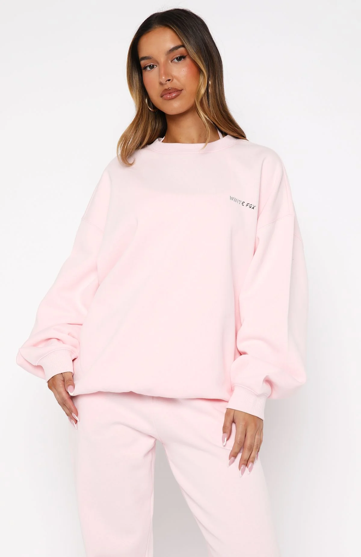 Test Drive Oversized Sweater Icy Pink