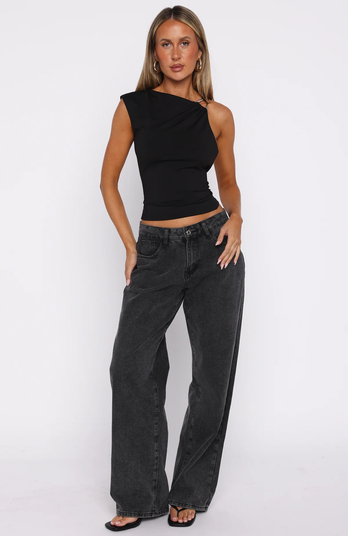 Time To Forget Top Black