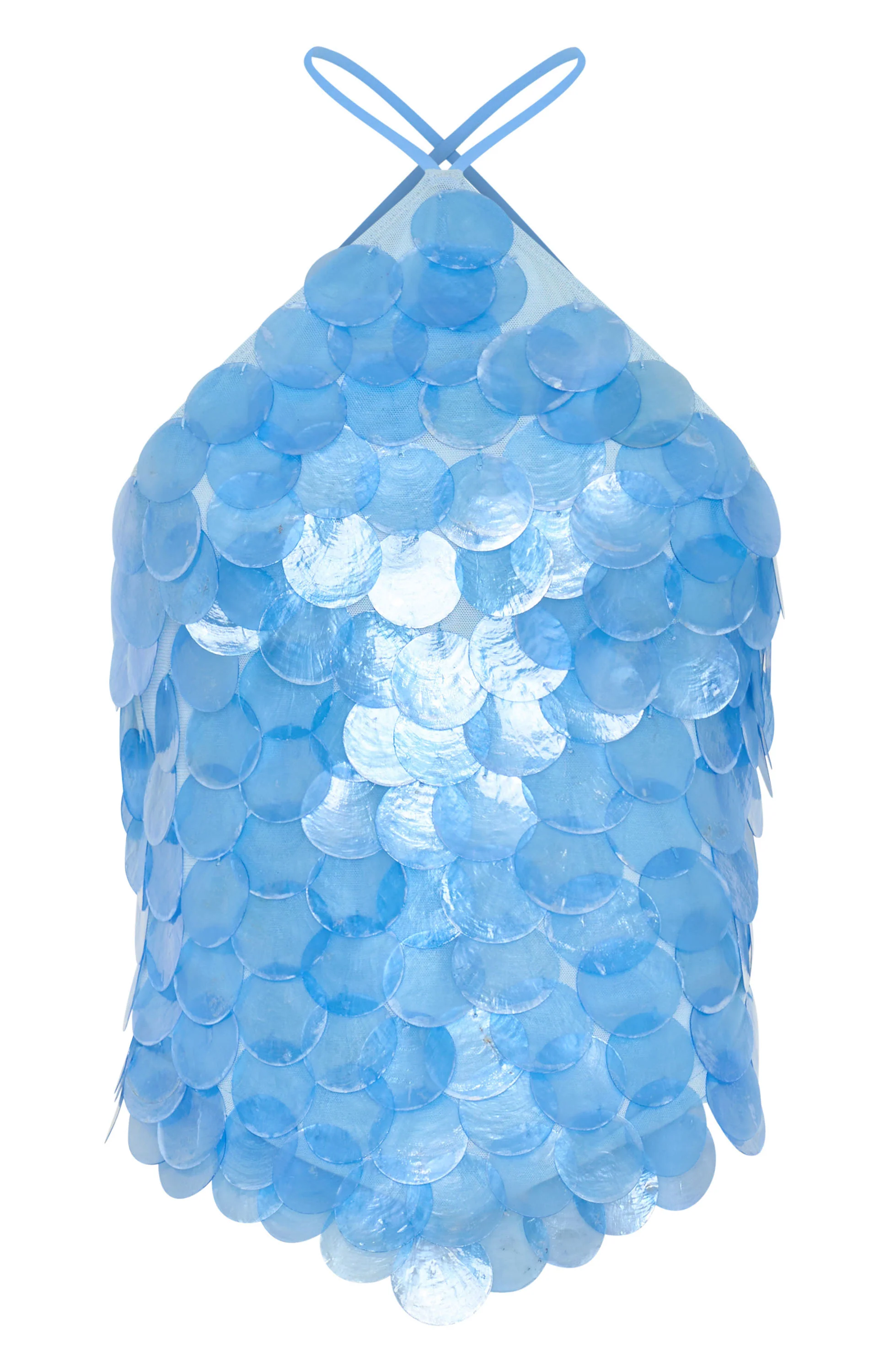 Athens Aura Shell Top Blue