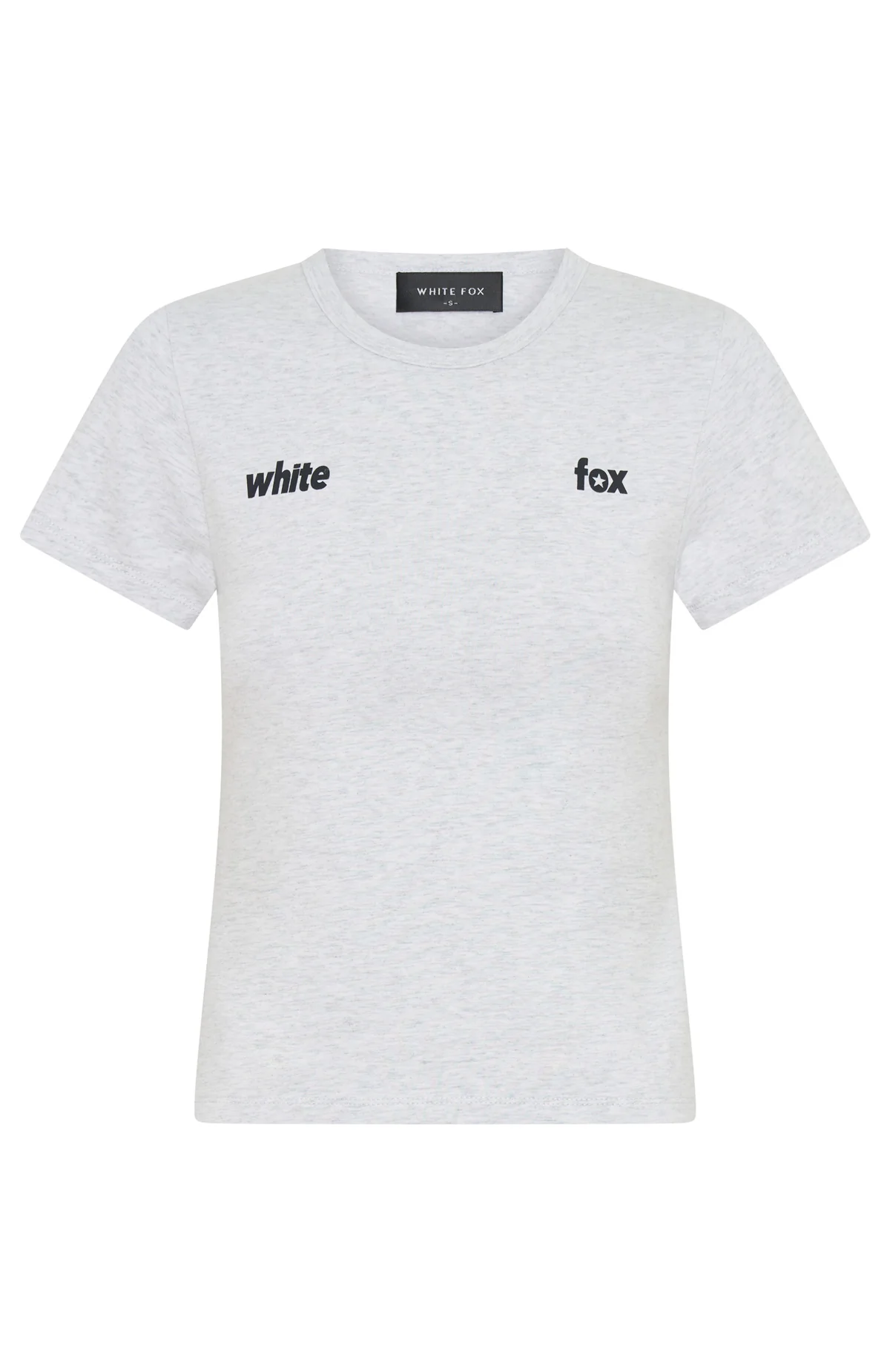 From The Archives Gigi Baby Tee Grey Marle