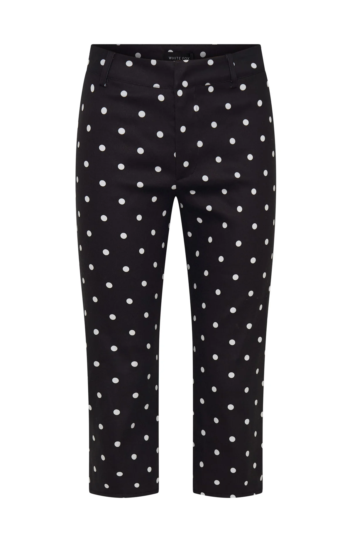 Day For It Capri Pants Black/White Polka Dot