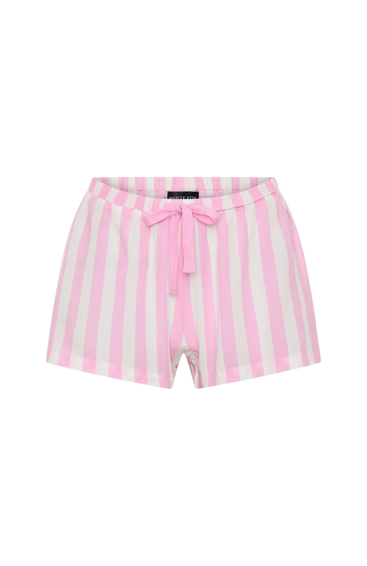 Silly Season Pyjama Shorts Pink/White Stripe