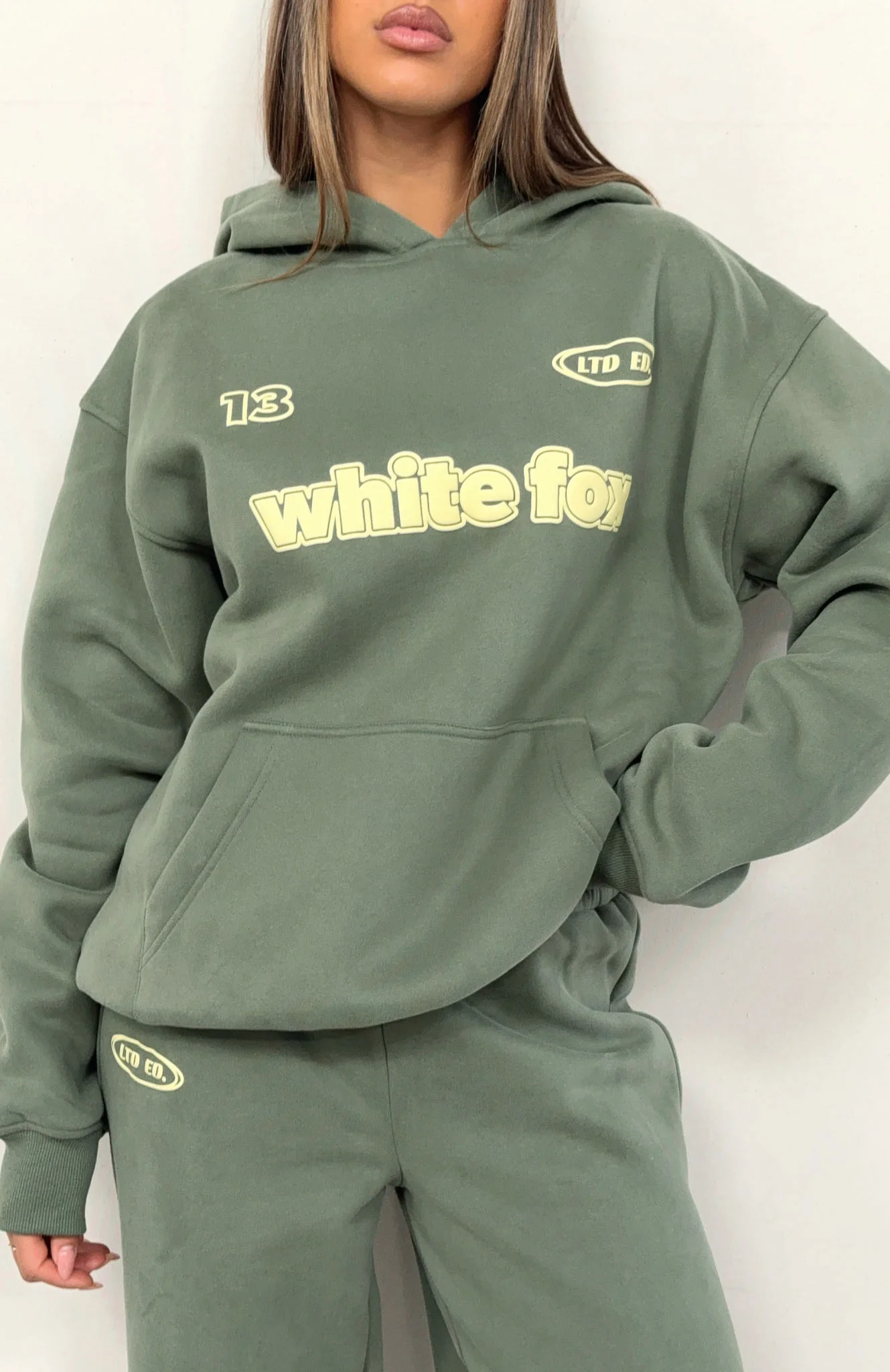 Ready To Go Oversized Hoodie Khaki