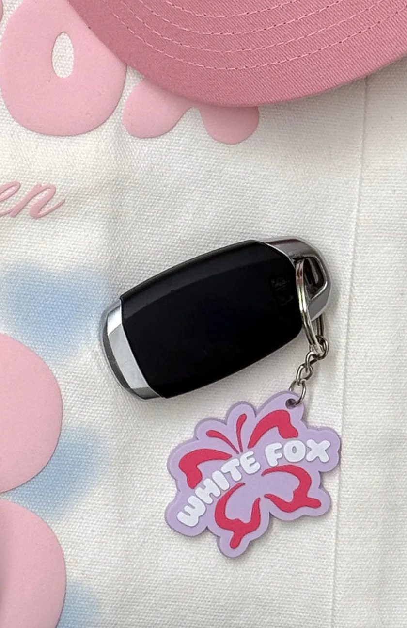 Lucky Thirteen Audrina Keychain Lilac